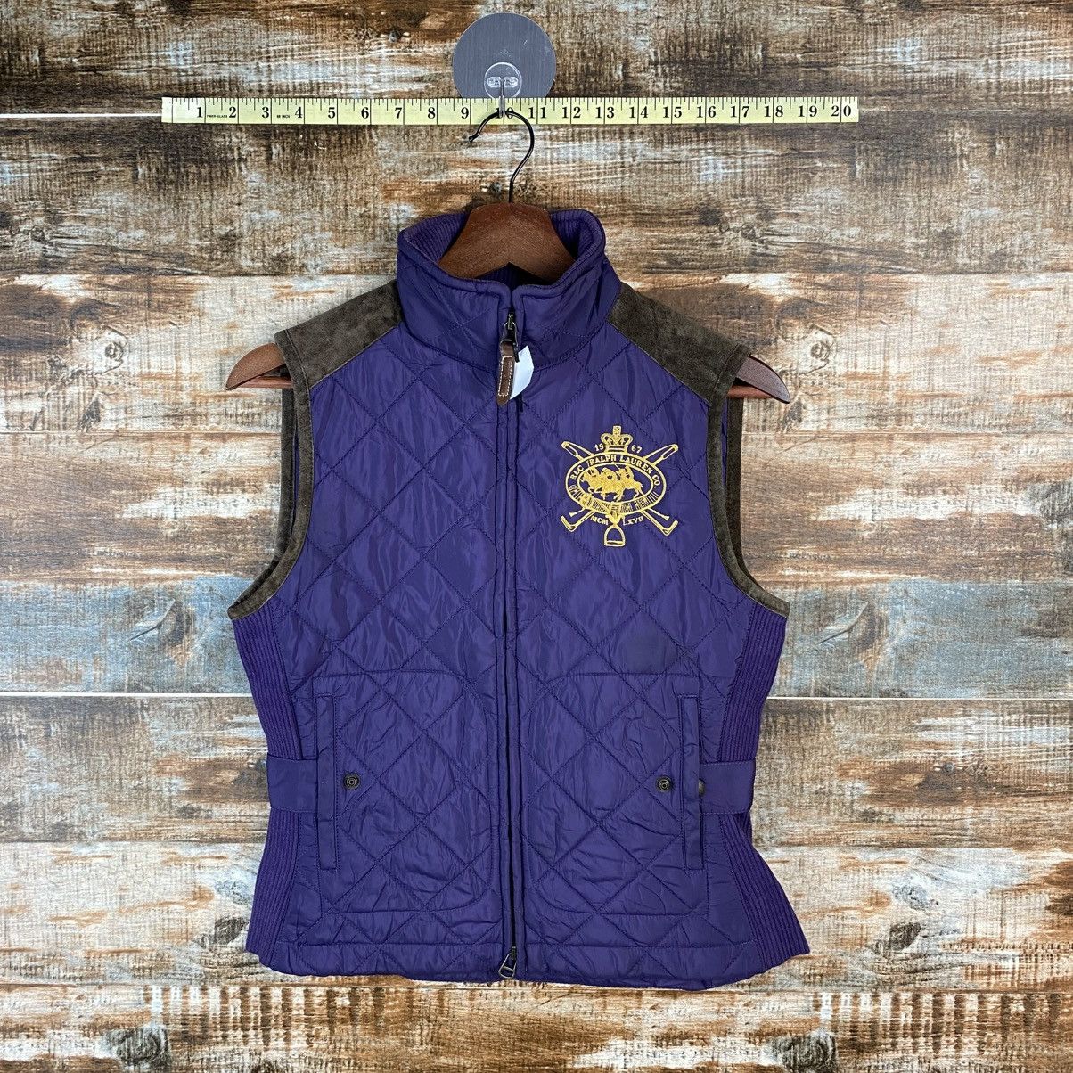 Polo Ralph Lauren DL Ralph Lauren Sports Purple Vest #C811 Size S / US 4 / IT 40 - 1 Thumbnail