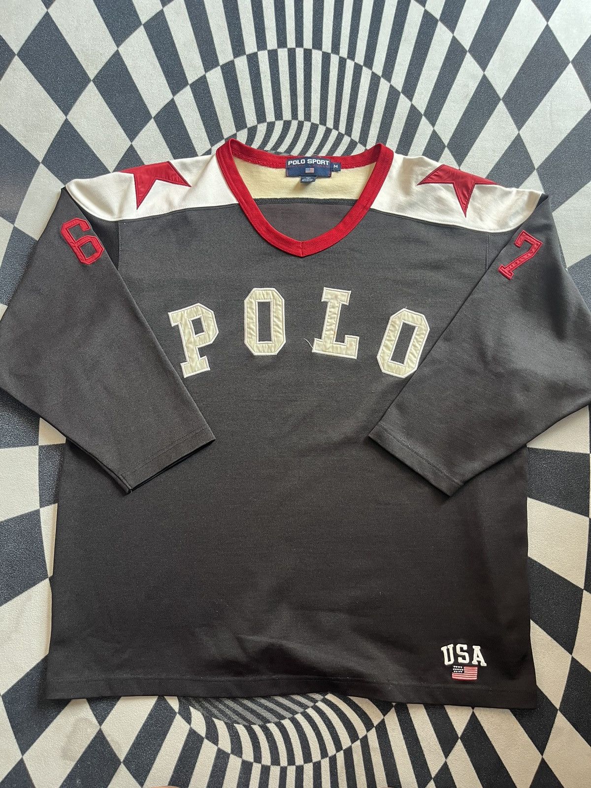 Polo Ralph Lauren Vintage POLO SPORT RALPH LAUREN NFL Style 90’s Jersey shirt Size US M / EU 48-50 / 2 - 2 Thumbnail