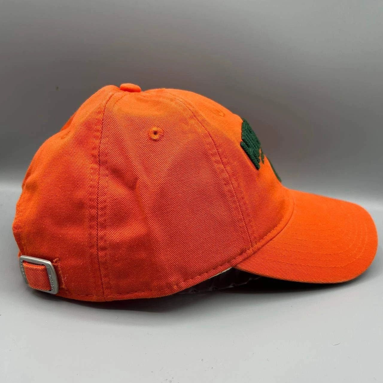 Adidas Miami Hurricanes Hat Men Embroidered Strap Back Cap Cotton Size ONE SIZE - 5 Thumbnail