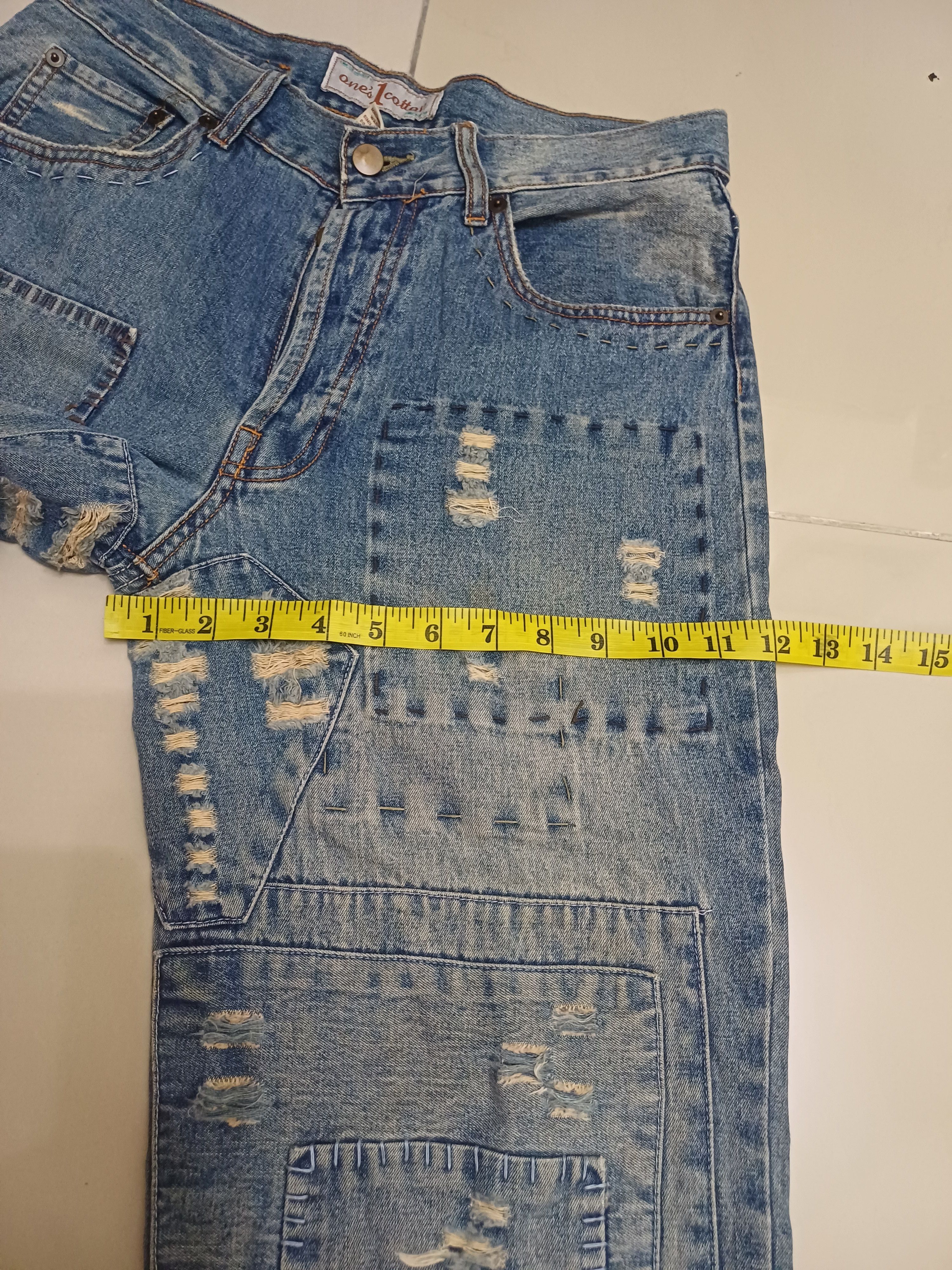 Other Sashiko Distressed design jeans... 🔥🔥🔥 Size US 30 / EU 46 - 18 Thumbnail