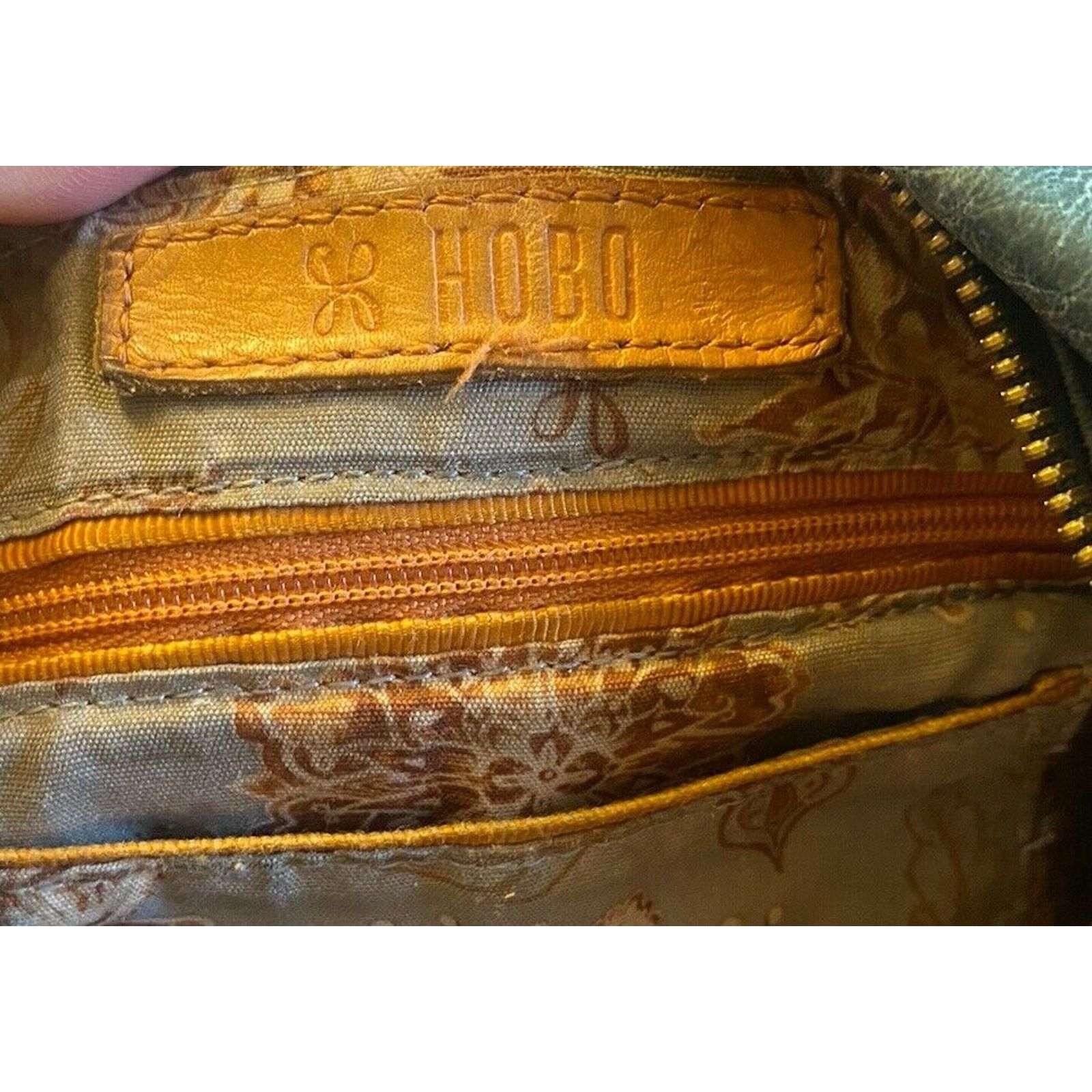 Hobo Hobo Leather Shoulder Purse Women’s Blue Adjustable Size ONE SIZE - 4 Thumbnail