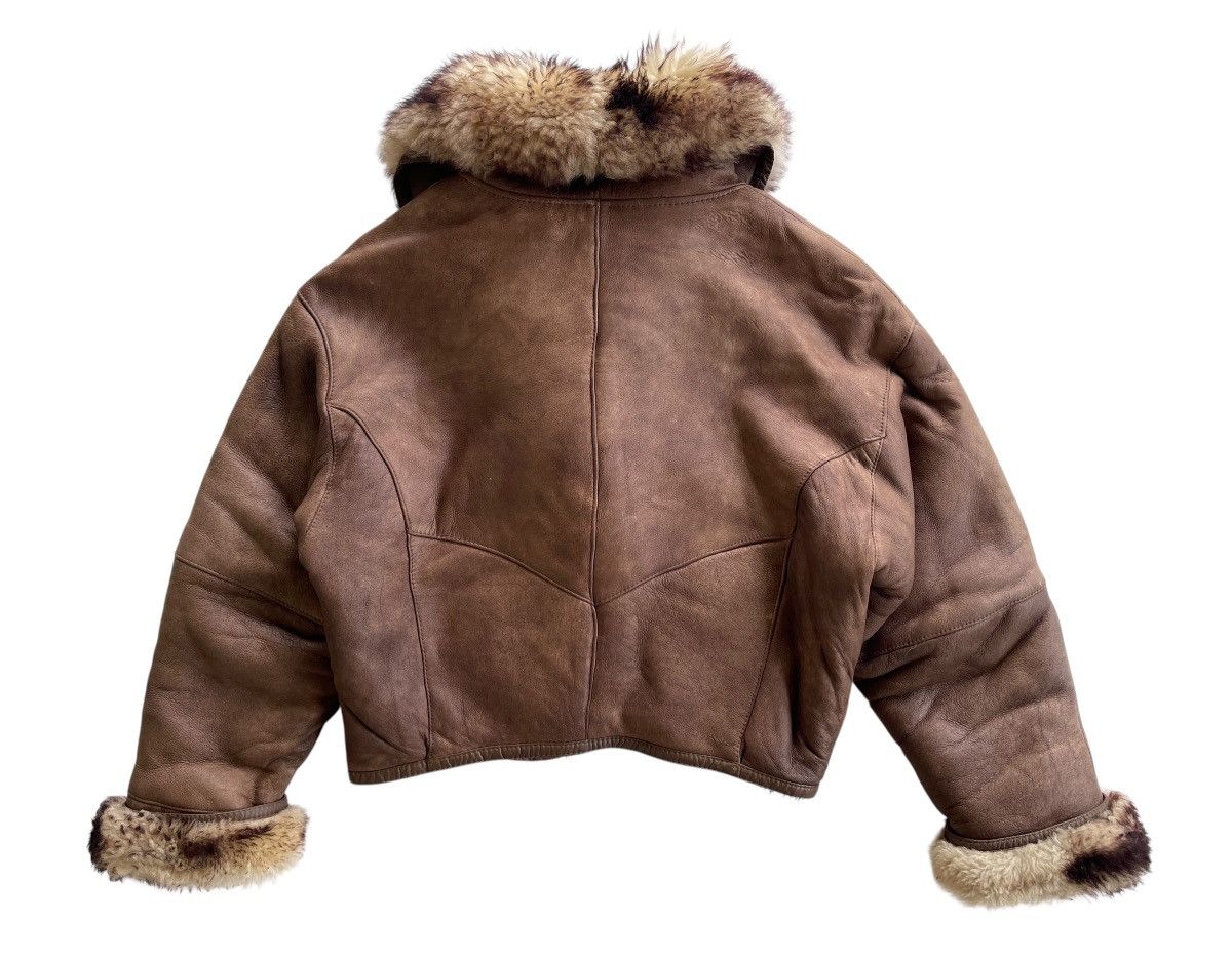 Vintage Vintage Sheepskin Real Fur Waist Jacket Size US M / EU 48-50 / 2 - 3 Thumbnail