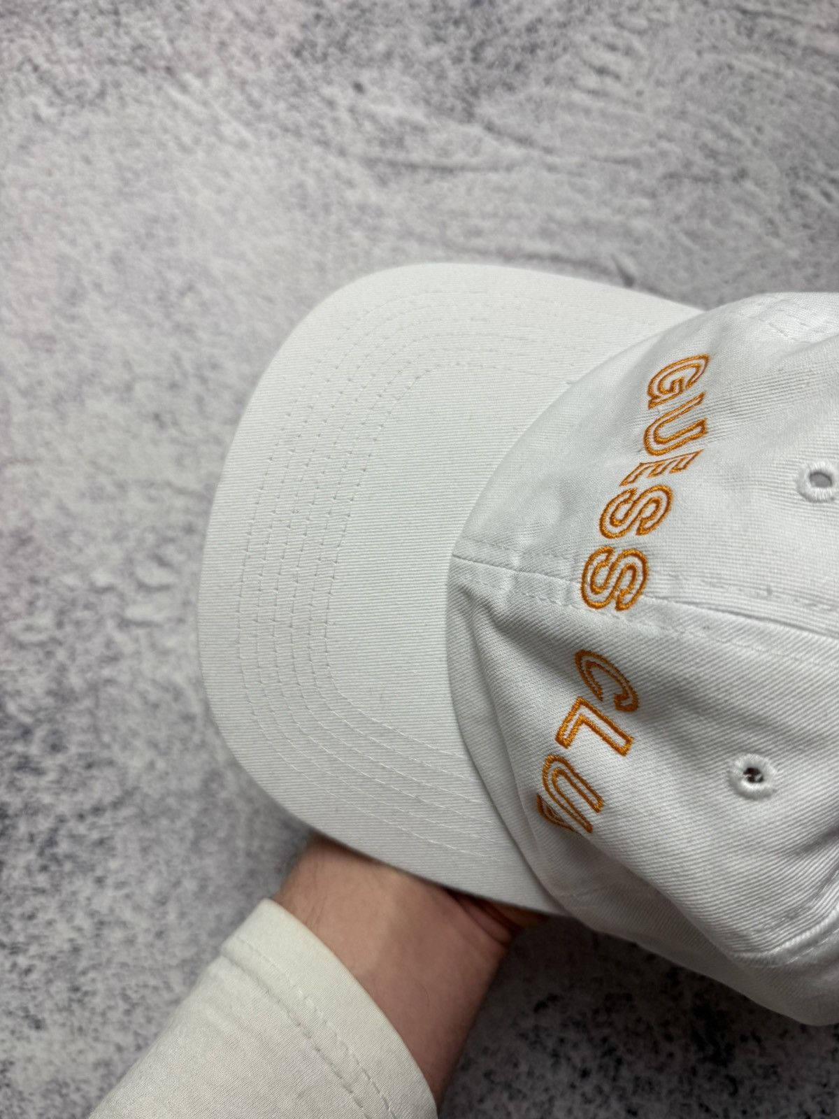 Guess GUESS X ASAP ROCKY Cap White Rap Hip Hop Hat Street Style Size ONE SIZE - 4 Thumbnail