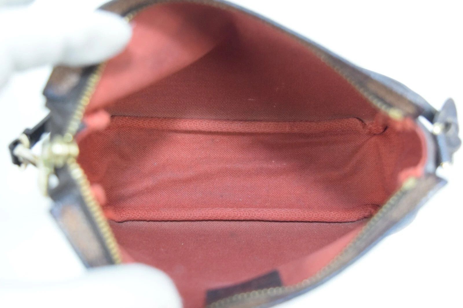 Louis Vuitton Auth Louis Vuitton Truth Makeup Pouch Damier Canvas N51982 Size ONE SIZE - 16 Thumbnail