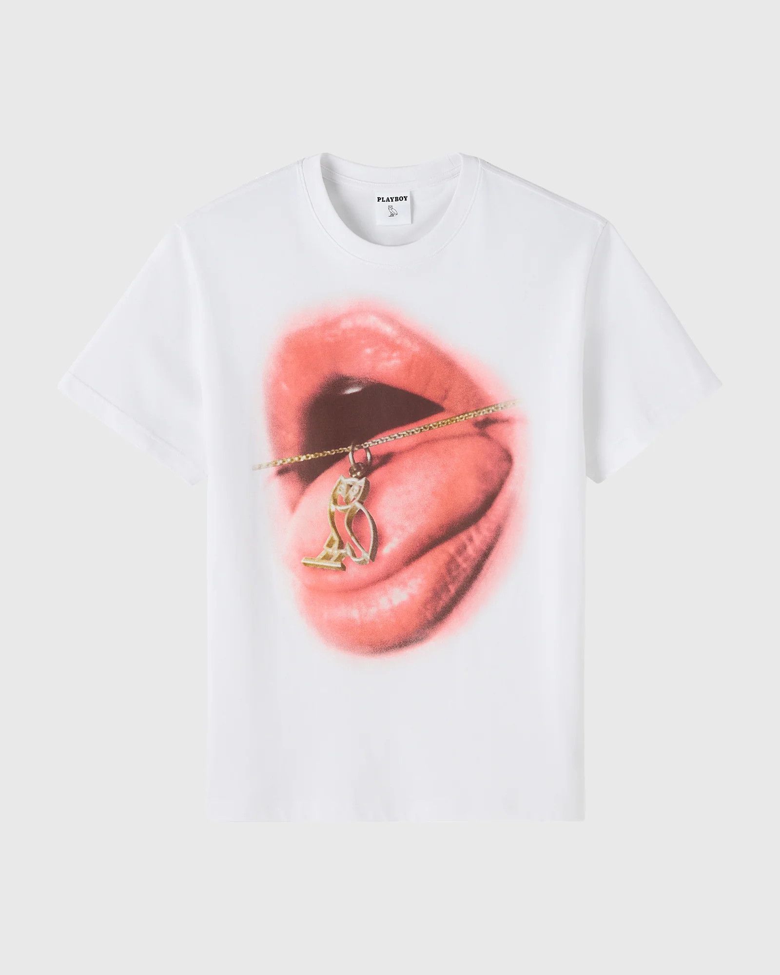 Drake OVO x PLAYBOY PENDANT T-SHIRT Size US XL / EU 56 / 4 - 3 Thumbnail