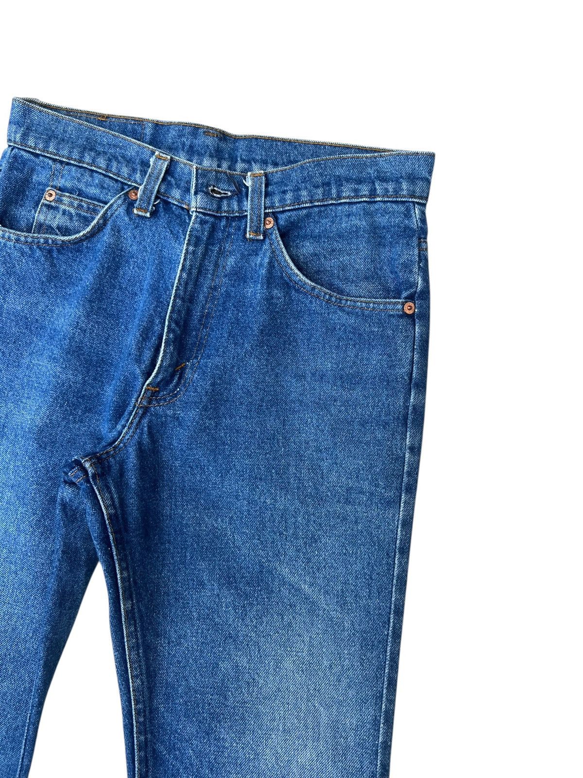 Vintage Vintage 80s Levi’s 517 Orange Tab Denim Bootcut Jeans Size US 29 - 6 Thumbnail