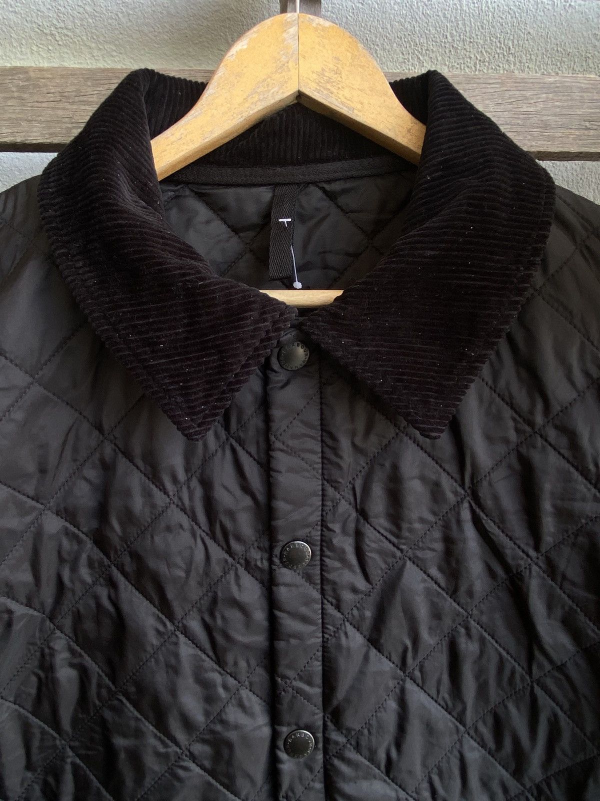 Barbour Barbour Liddesdale quilted jacket with a corduroy collar Size US XL / EU 56 / 4 - 6 Thumbnail