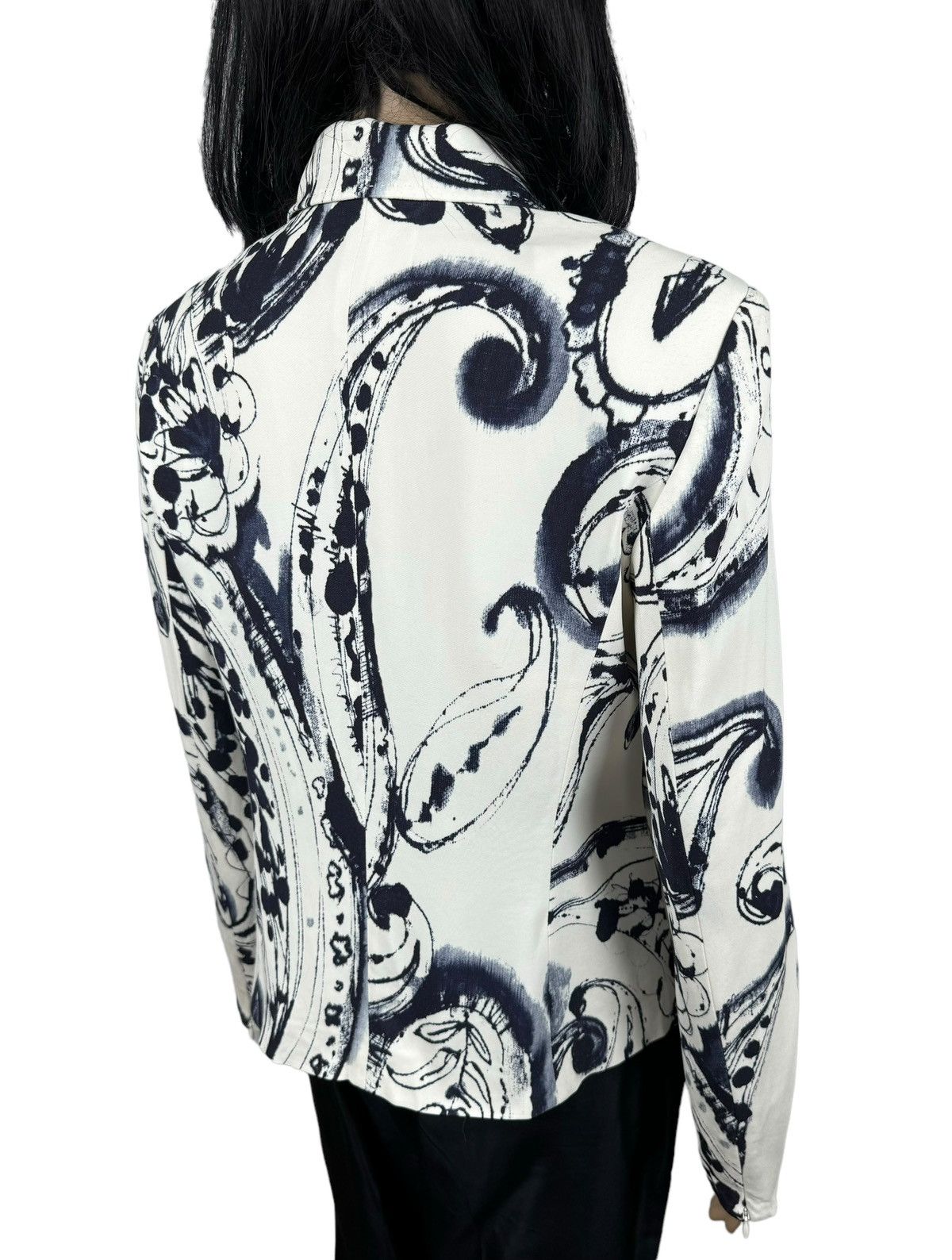 Escada Escada Printed Fair Isle Jacket Viscose size 38 Size S / US 4 / IT 40 - 11 Thumbnail