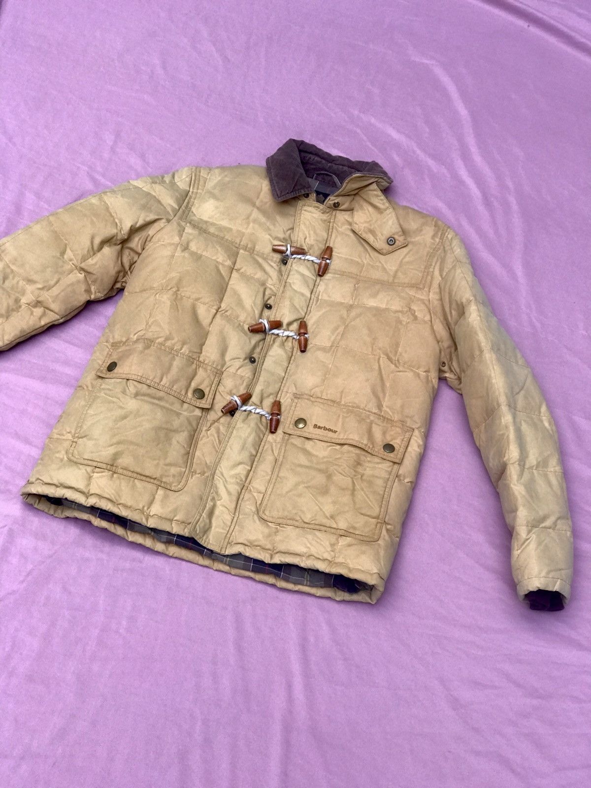 Barbour BARBOUR MADE IN ENGLAND DOWN AND FEATHER QUILTED JACKET Size US L / EU 52-54 / 3 - 4 Thumbnail