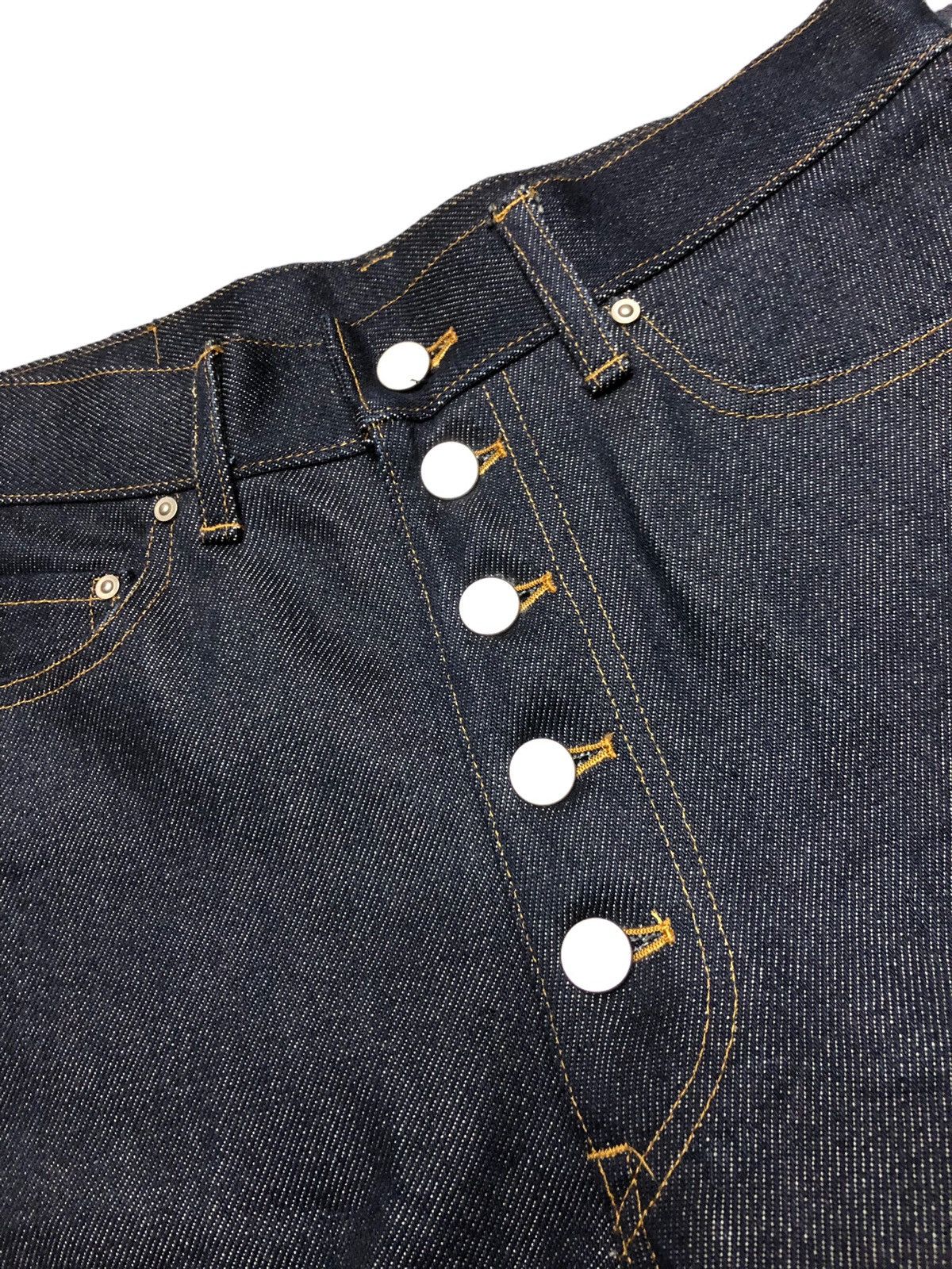Japanese Brand SUPER BAGGY JAPANESSE NIVETY THICK DENIM Size US 29 - 4 Thumbnail