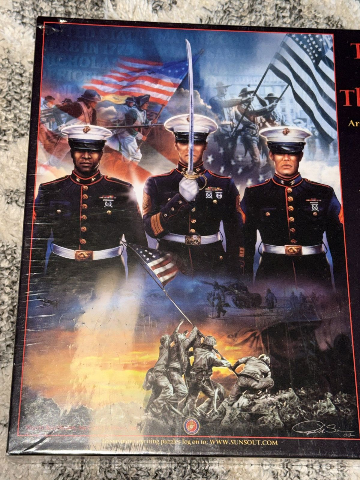 Other The Few And The Proud 1500 Piece Jigsaw Puzzle Ray Simon Size ONE SIZE - 9 Thumbnail