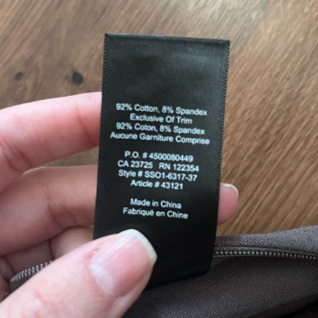 Aritzia NWT Babaton Elliot Pants – “Charred” (Aritzia) 🖤 Size 25" / US 0 / IT 36 - 12 Thumbnail