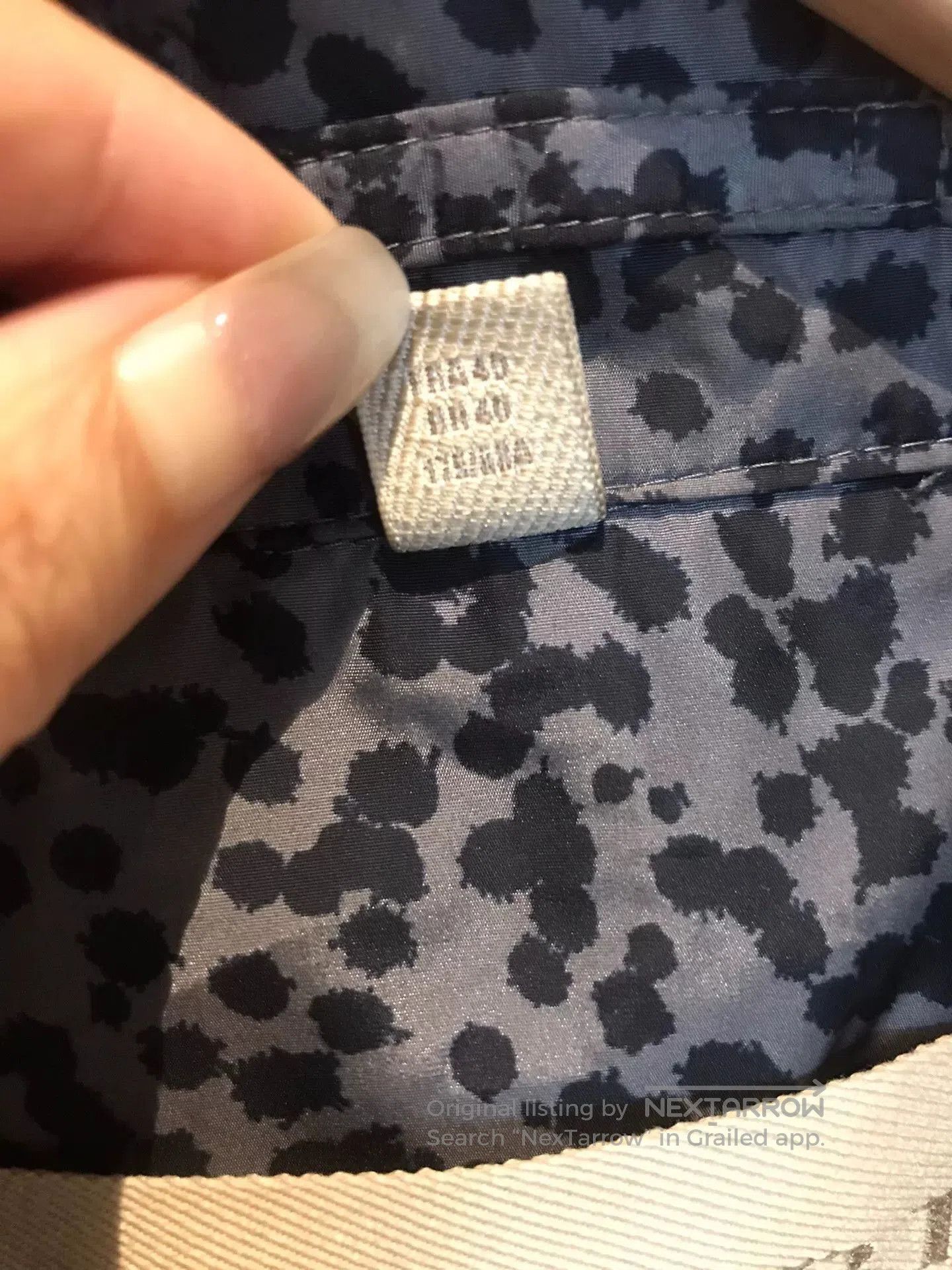 Burberry Burberry B&W Pattern Trench Coat. Size S / US 4 / IT 40 - 5 Thumbnail