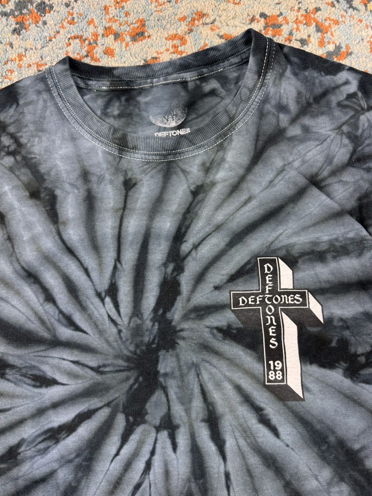 Band Tees × Vintage Vintage 00s Deftones until death tour tie dye graphic tee Size US S / EU 44-46 / 1 - 8 Thumbnail
