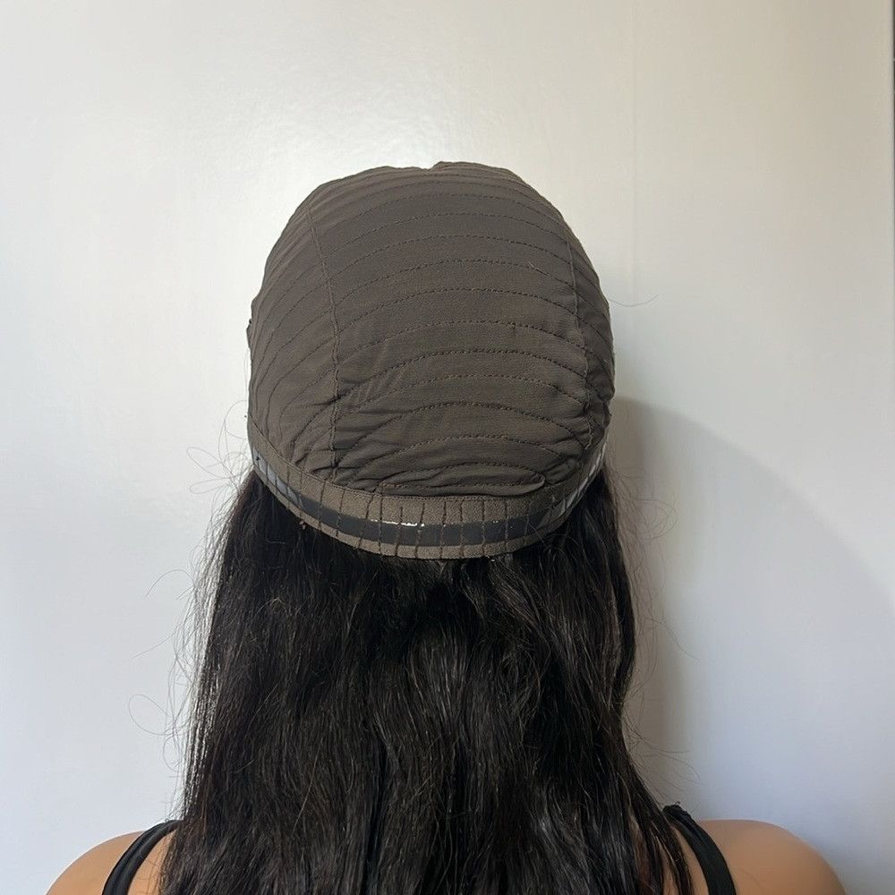 Other 25 In Glueless Wavy 100% Human hair 6x6 Front Closure Lace Size ONE SIZE - 8 Thumbnail