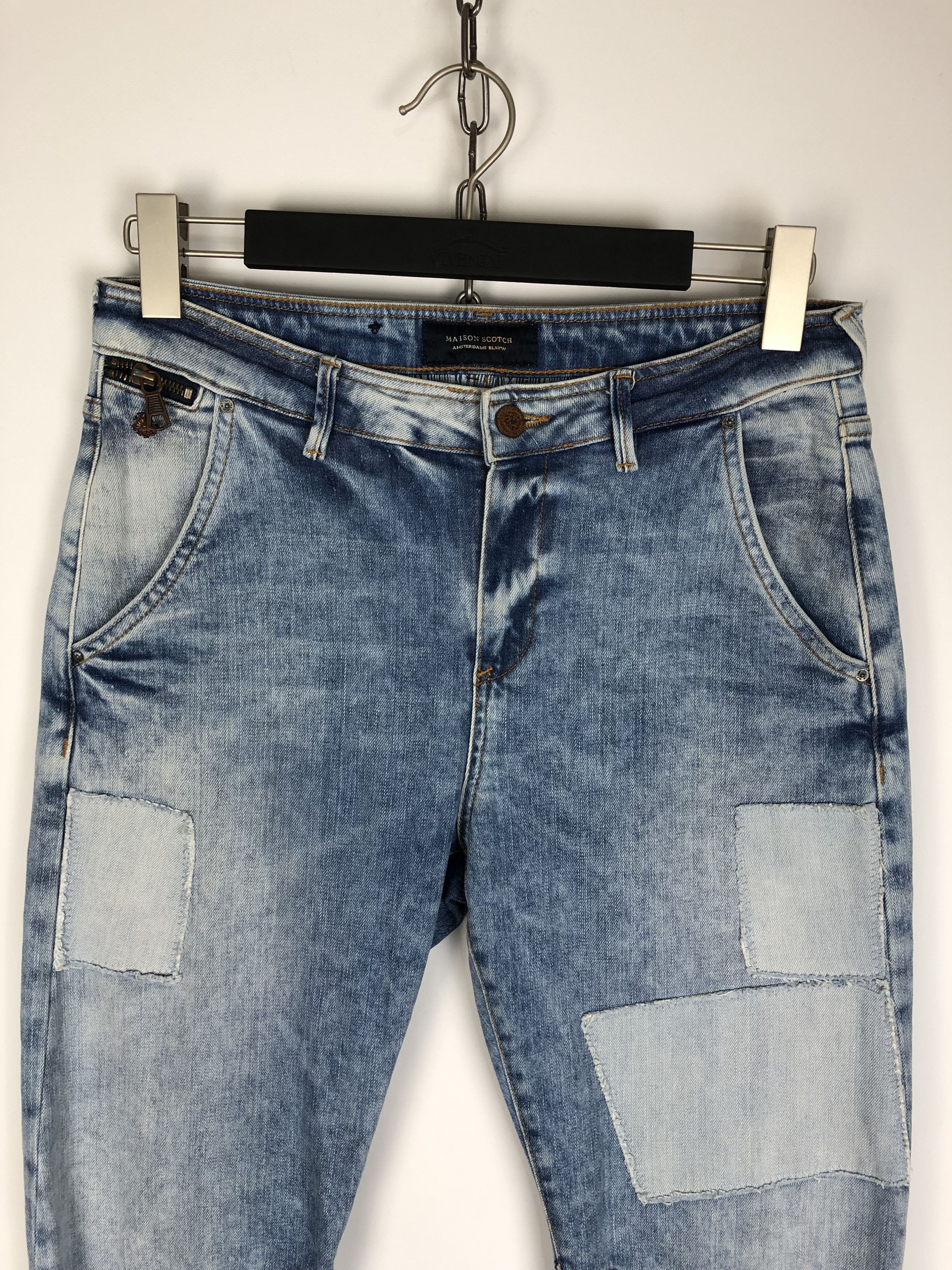 Scotch & Soda Maison Scotch Soda Blue Denim Jeans Pants size 27x32 Size US 27 - 2 Thumbnail