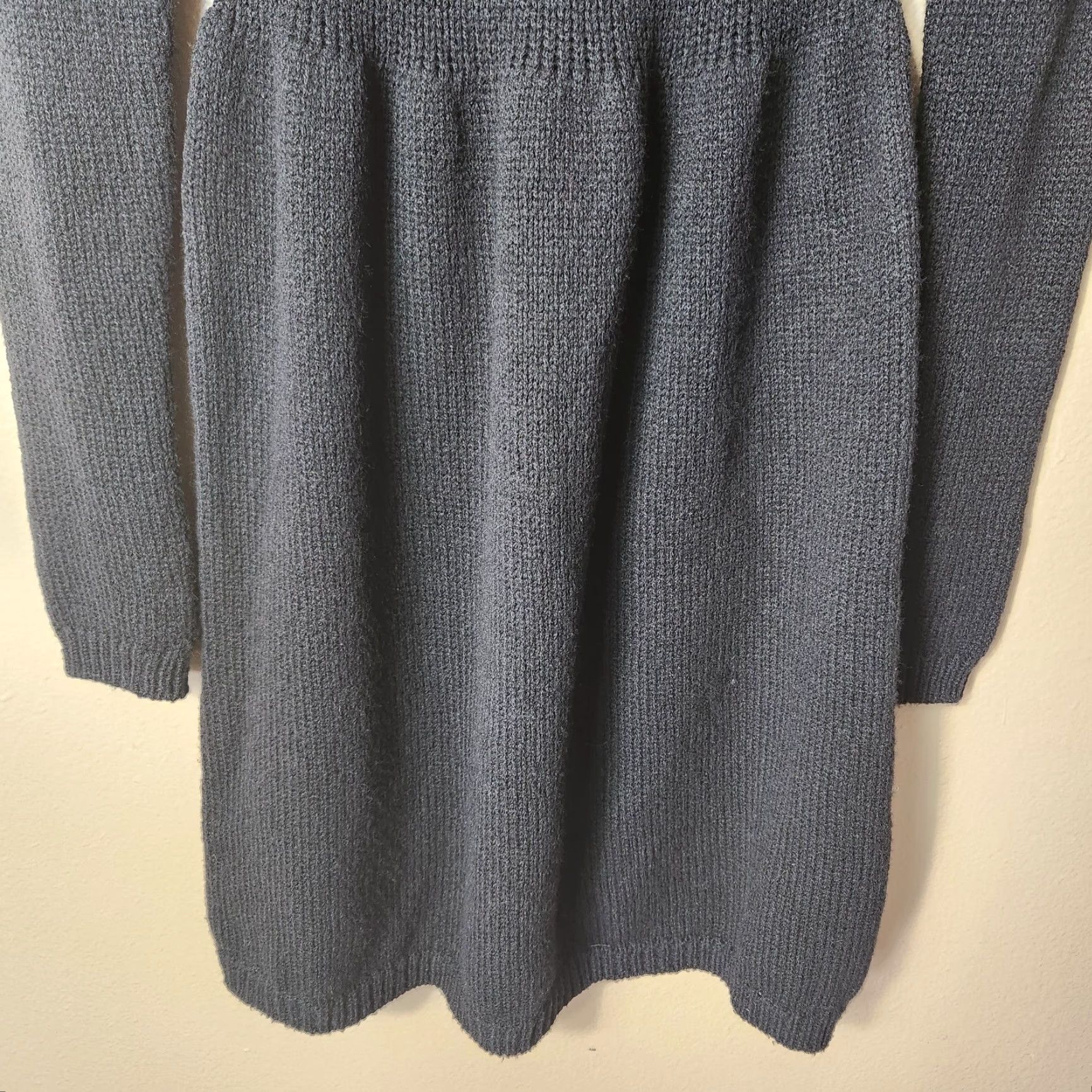 Vince Vince Wool Blend Black Turtleneck Sweater Dress-Size S Size S / US 4 / IT 40 - 4 Thumbnail