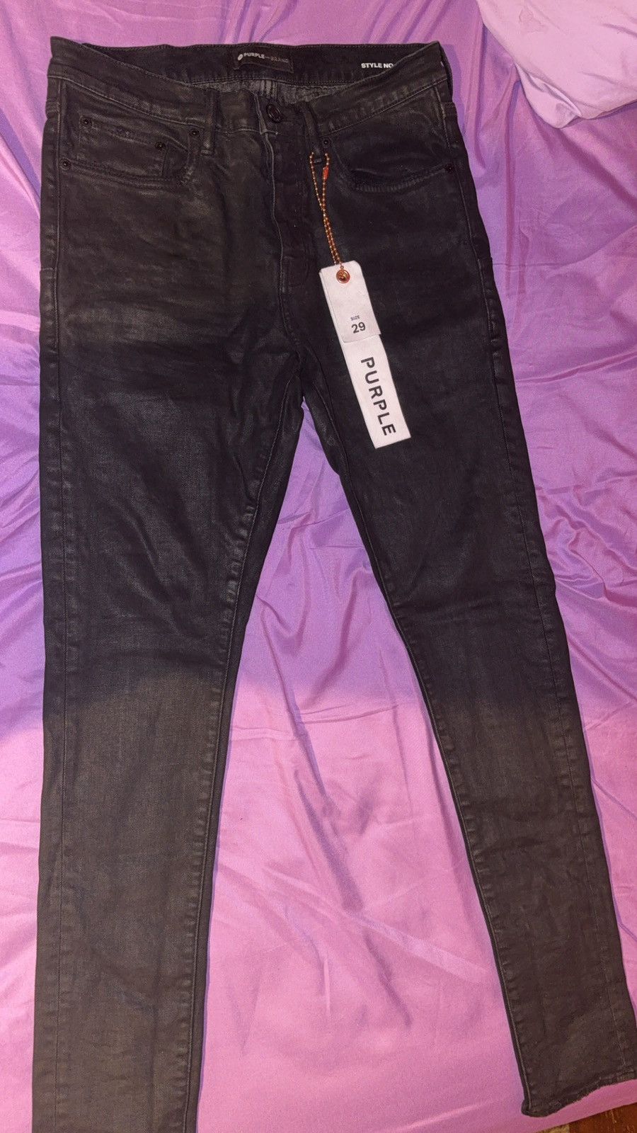 Other purple jeans Size US 29 - 2 Thumbnail