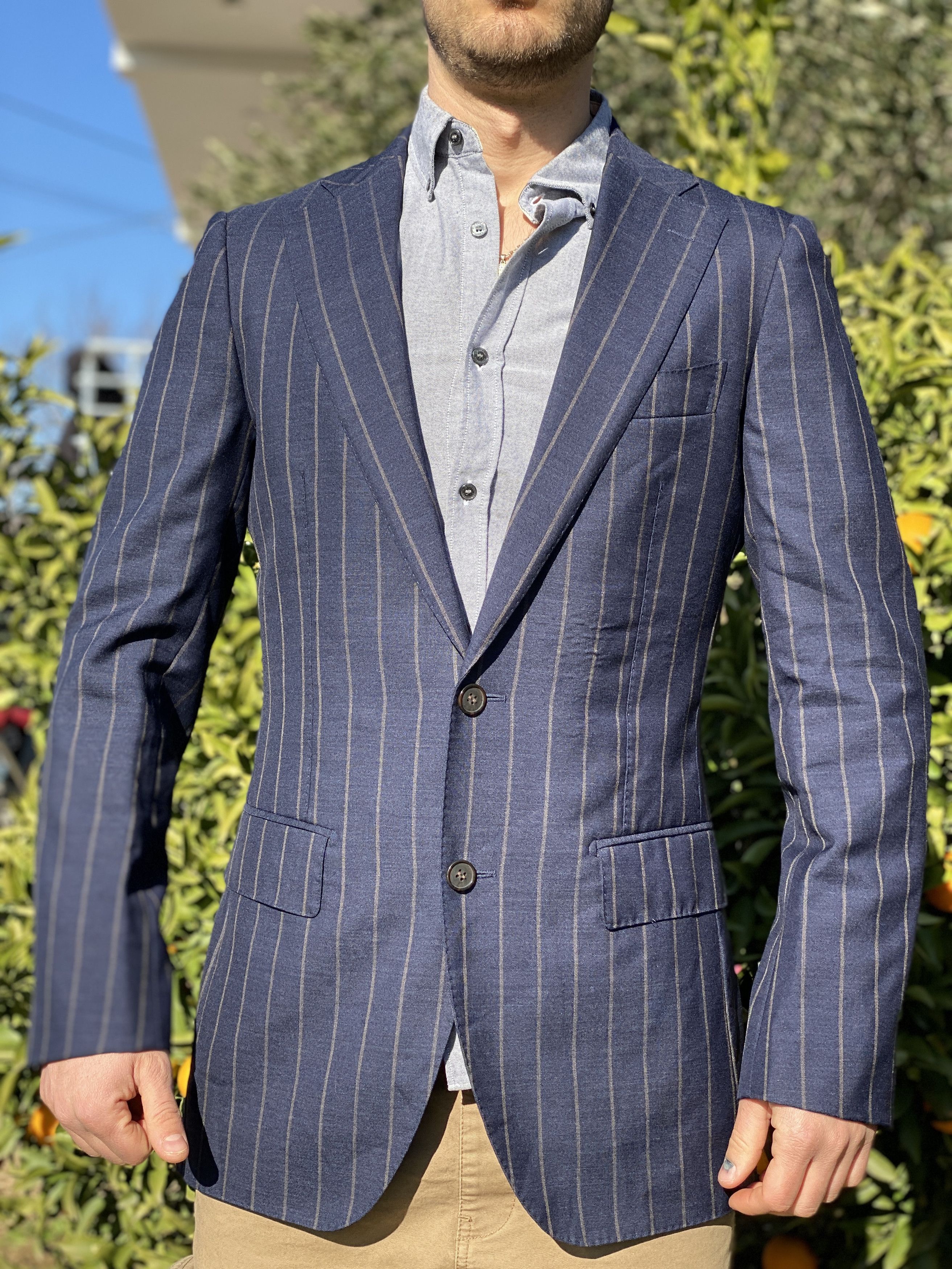 Suitsupply Suit Supply Vitale Barberis Canonico Lazio Suit Size 38 L 48 Size 38R - 14 Thumbnail