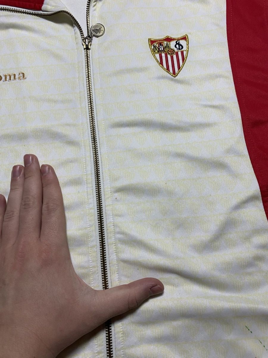 Vintage Vintage Joma Sevilla 2008/09 football y2k track jacket Size US XL / EU 56 / 4 - 15 Thumbnail
