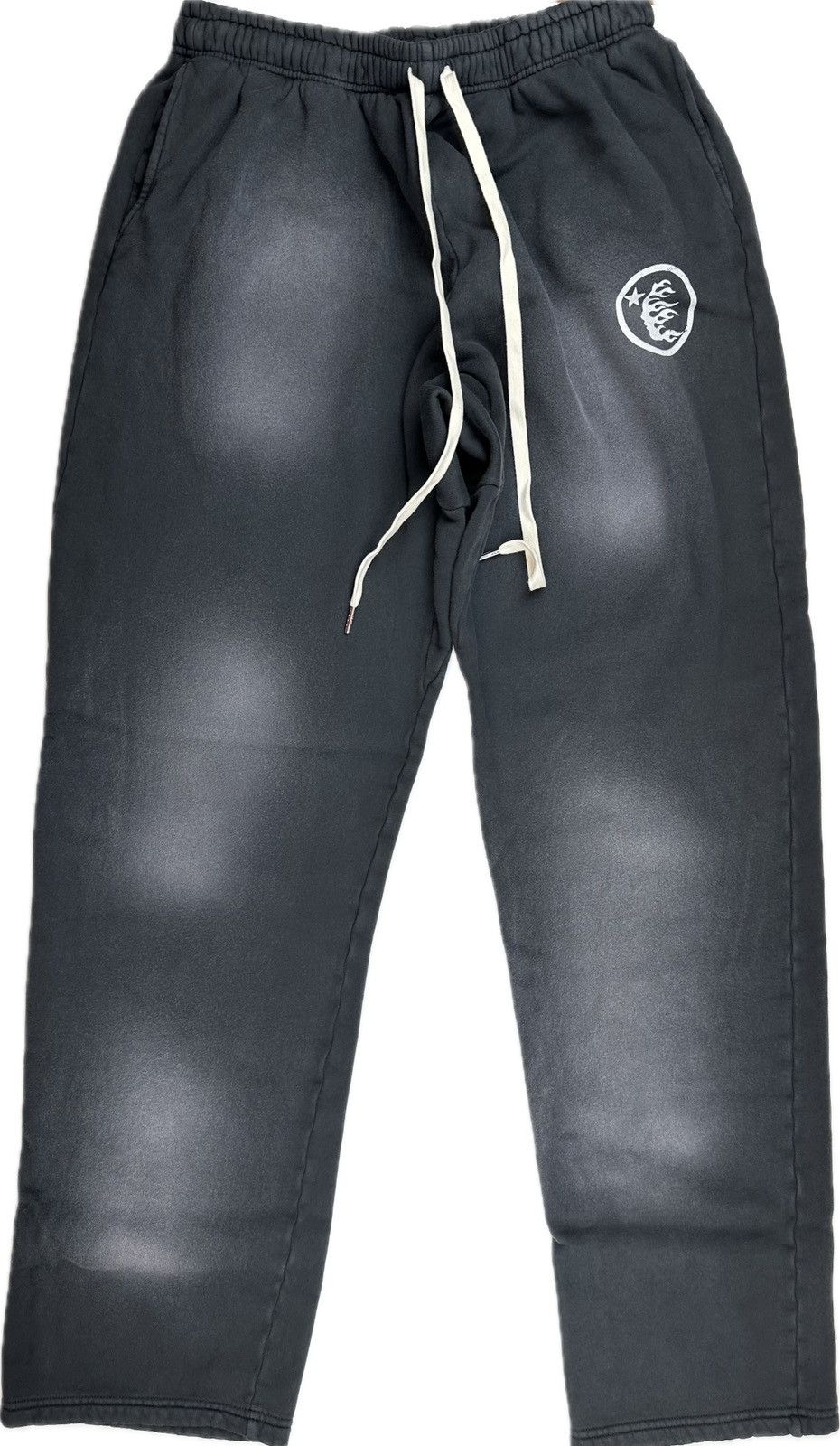 image of Hellstar Uniform Sweatpants in Black, Men's (Size 38)