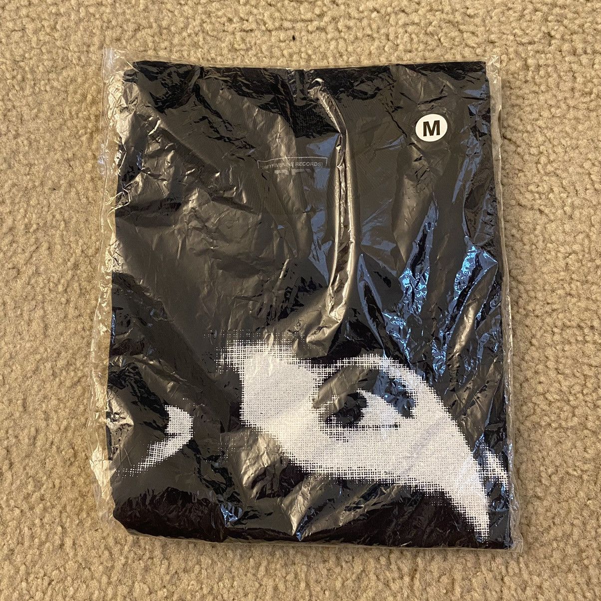 image of G59 Records Greyfivenine See Through The Fear Tee in Navy, Men's (Size Medium)
