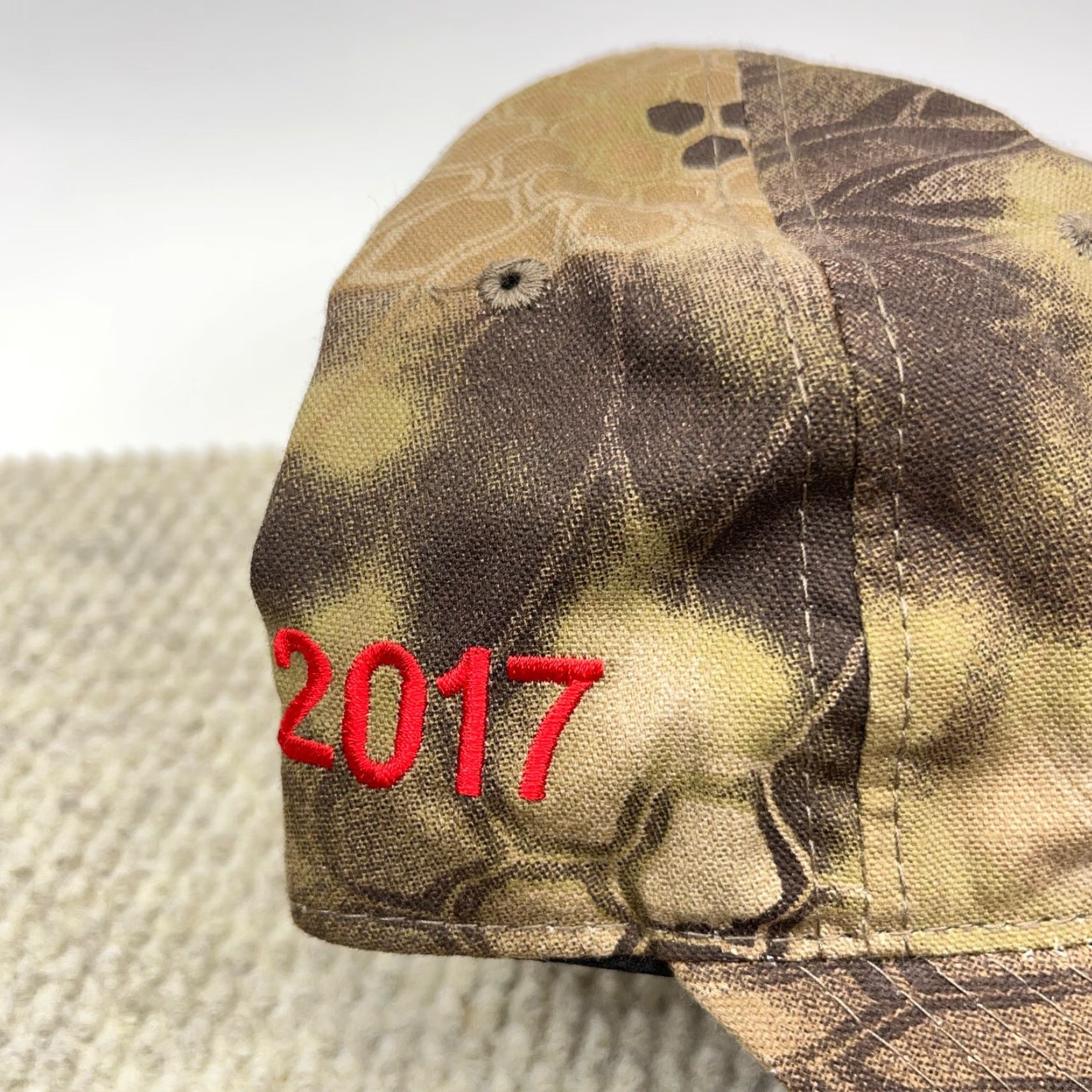Vintage Allegheny Wood Products Hat Cap Kriptek Camo Strap Back Dad Hunting AWP Size ONE SIZE - 5 Thumbnail