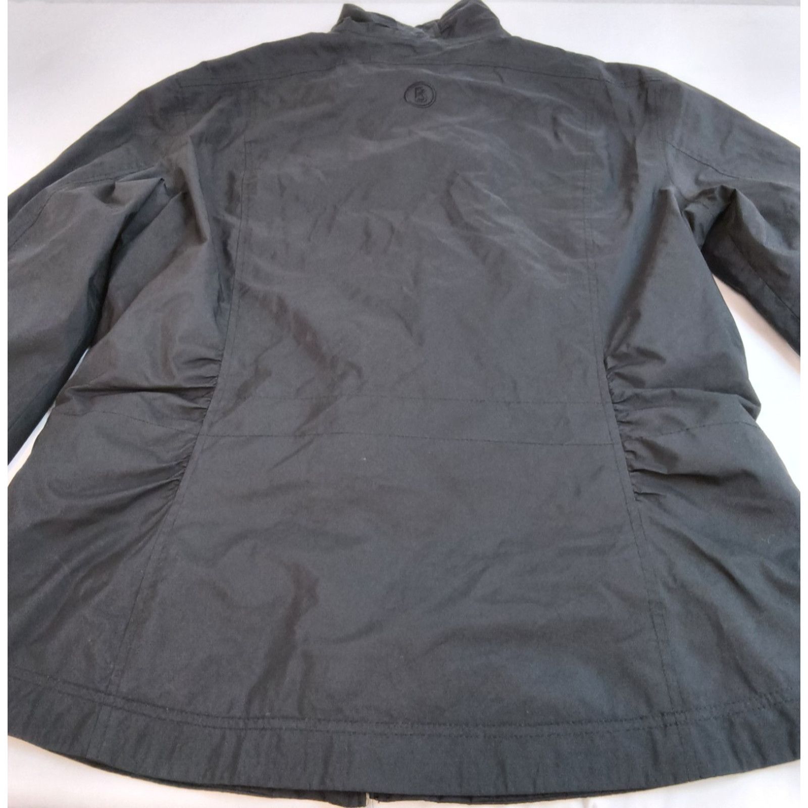 Bogner Bogner Windbreaker Jacket Women's 8 Black Full Zip Mock Neck Size M / US 6-8 / IT 42-44 - 6 Thumbnail