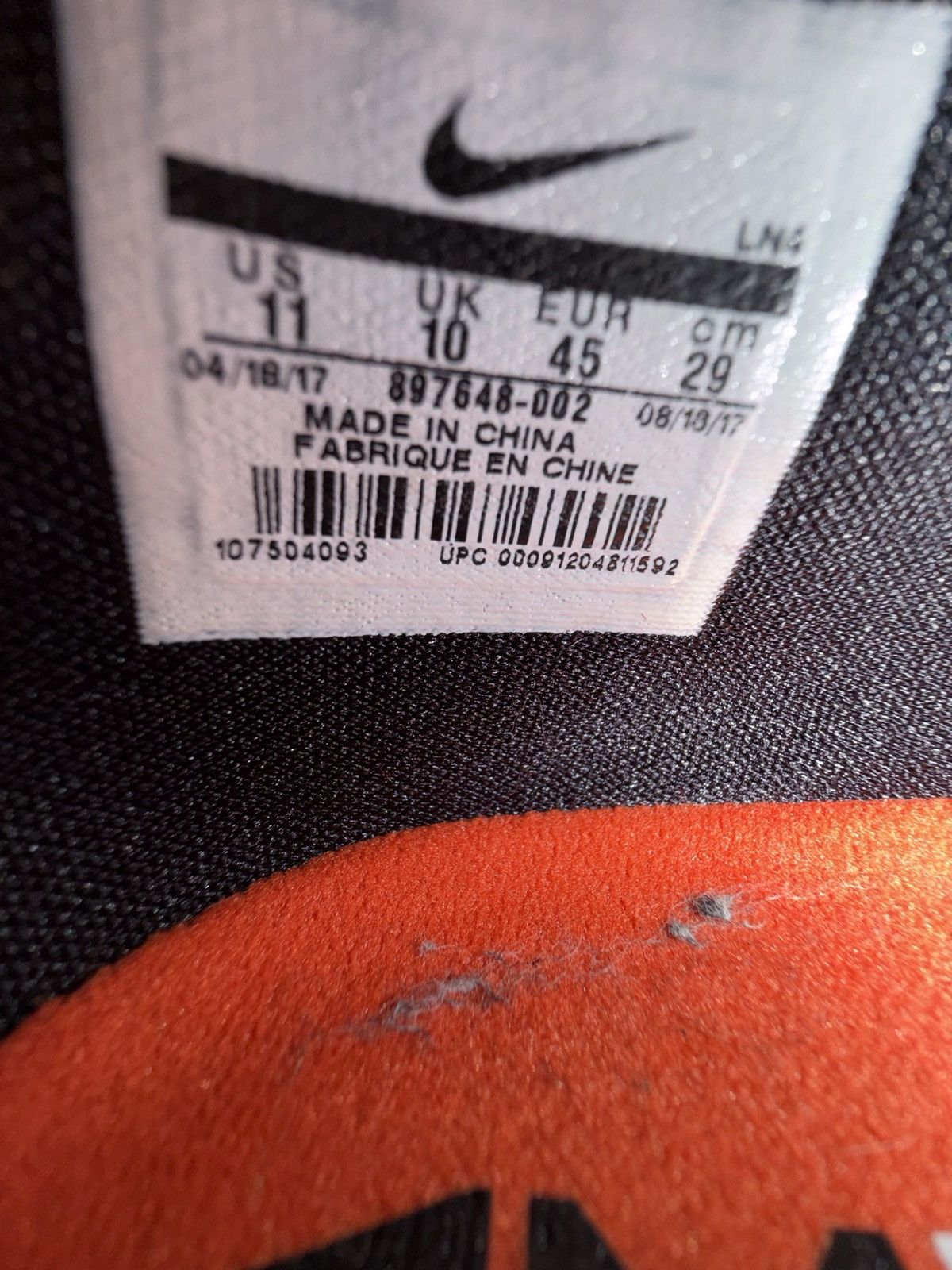 Nike Nike LeBron 15 Ashes Size US 11 / EU 44 - 6 Thumbnail
