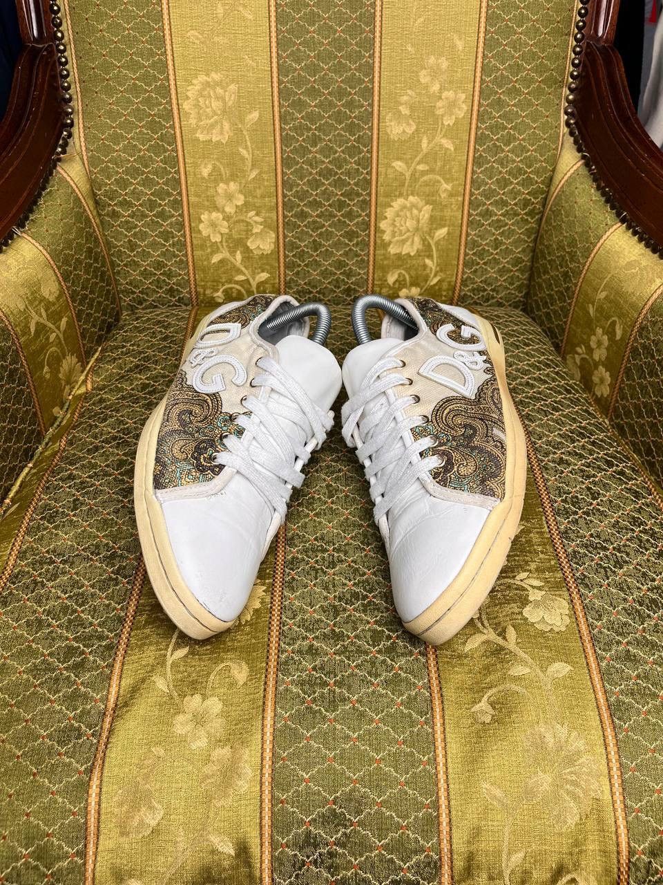 Designer Vintage Dolce&Gabbana Mouse Leather Sneakers 41 Size US 7.5 / EU 40-41 - 6 Thumbnail