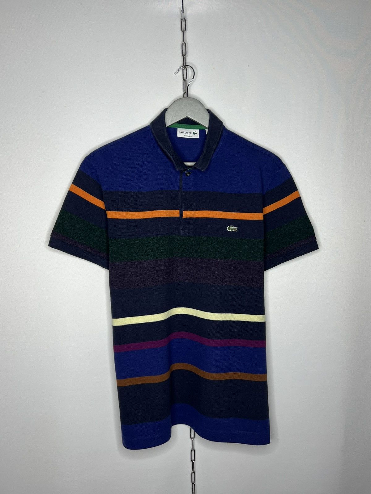 Lacoste 🐊Vintage Lacoste Polo Shirt Short Sleeve Luxury Hype 🐊 Size US L / EU 52-54 / 3 - 1 Thumbnail
