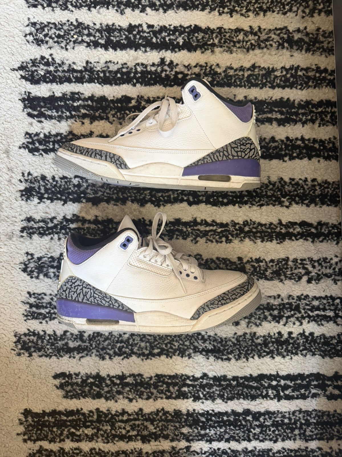 Jordan Brand Jordan 3 Iris purple Size US 10 / EU 43 - 1 Thumbnail