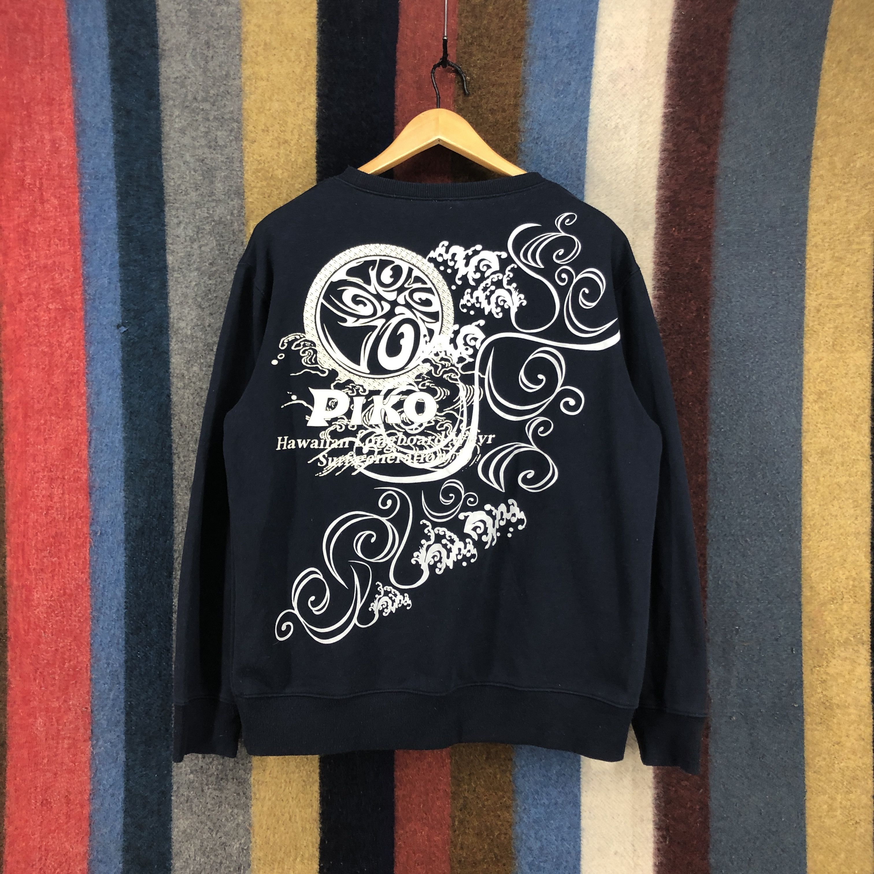 Other PIKO HAWAIIAN LONGBOARD Crew Neck Sweatshirt #0698/AD Size US L / EU 52-54 / 3 - 1 Thumbnail