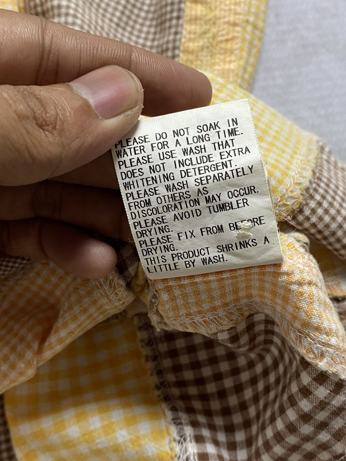 Bape Bape “Baby Milo” Patchwork Shirt Size US M / EU 48-50 / 2 - 10 Thumbnail
