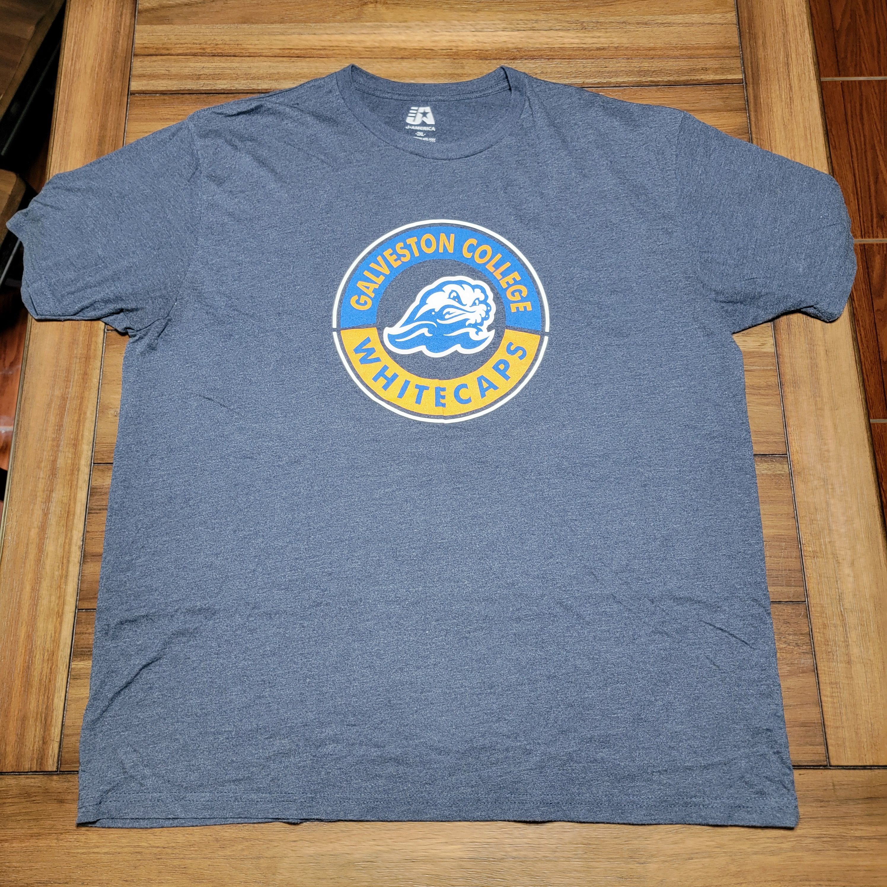 Other J America SS Unisex Tee "Galveston College Whitecaps" - 2XL* Size US XXL / EU 58 / 5 - 1 Thumbnail