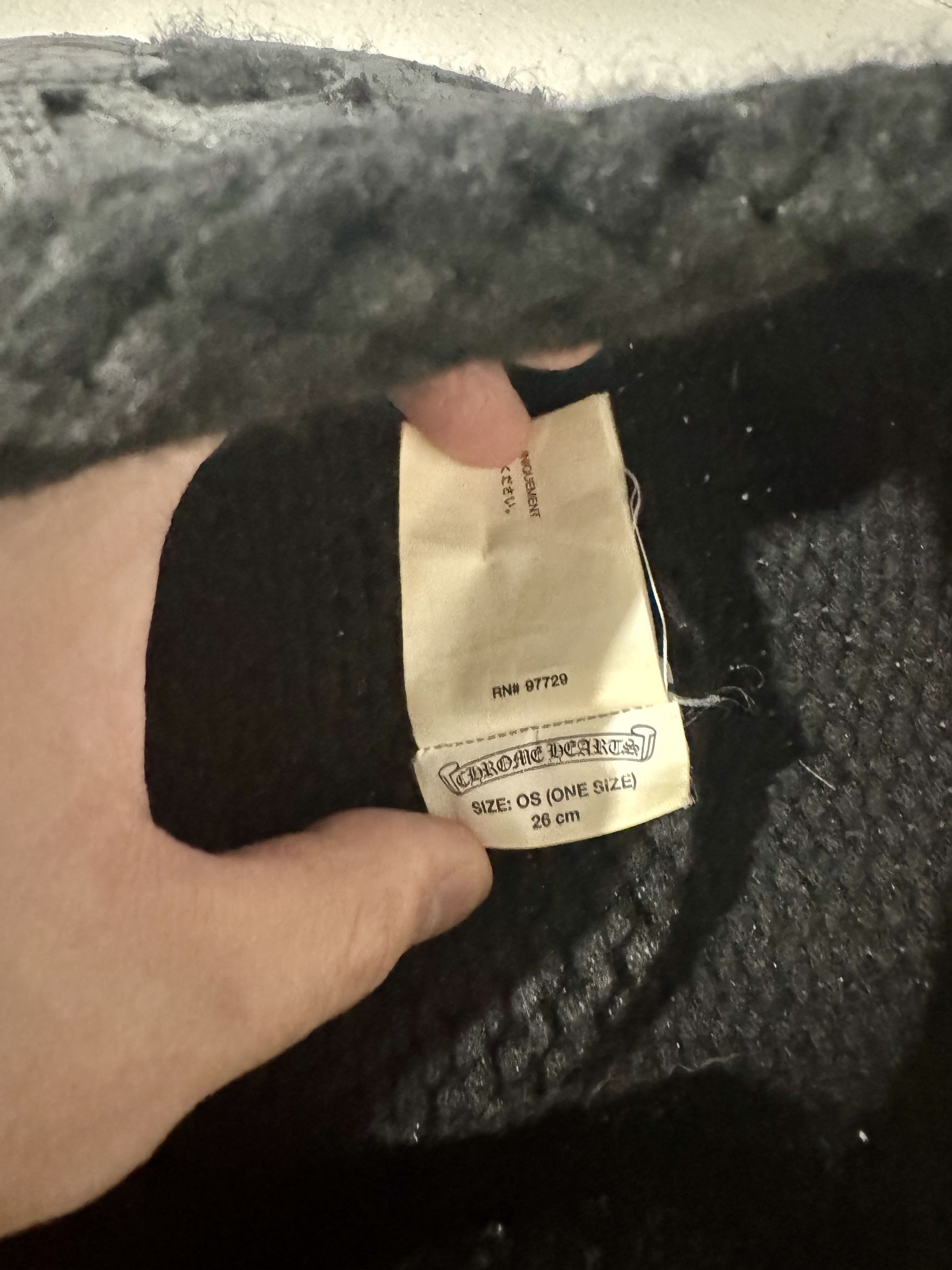 Chrome Hearts Chrom Hearts Fleur Patch Beanie Size ONE SIZE - 6 Thumbnail
