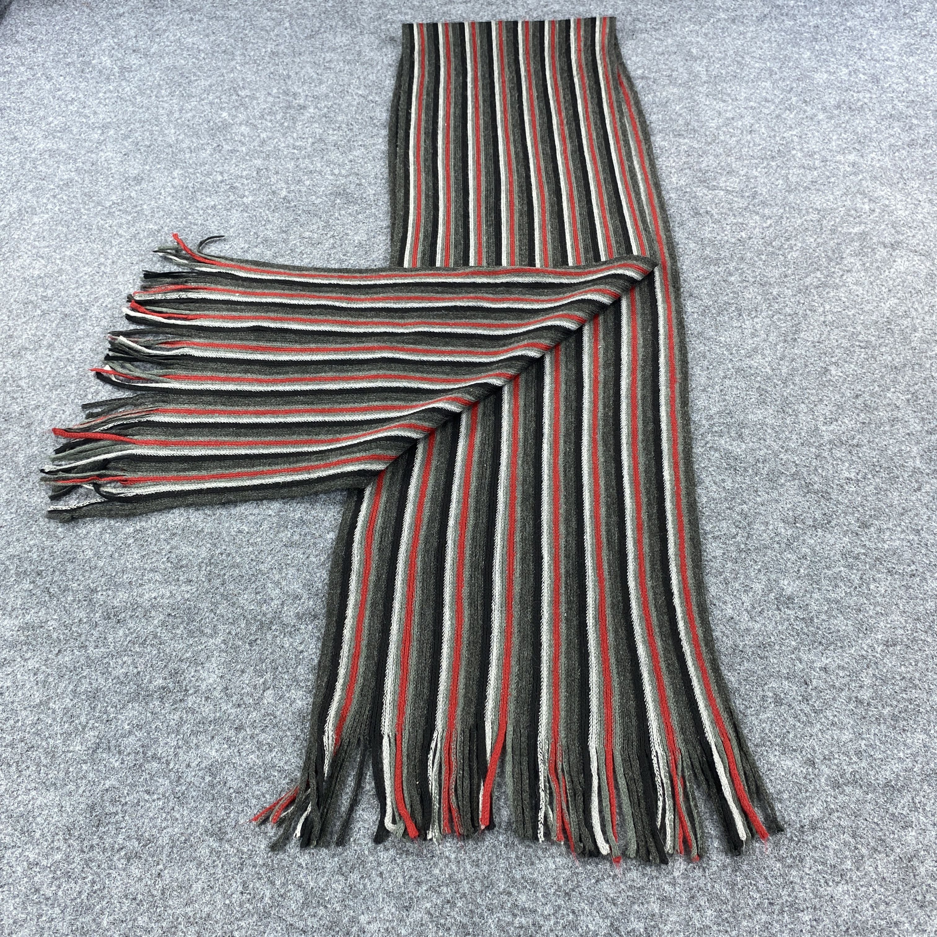 Hiroko Koshino Homme × Vintage Hiroko Koshino Homme Scarf # Muffler # Neckwear # D587 Size ONE SIZE - 4 Thumbnail