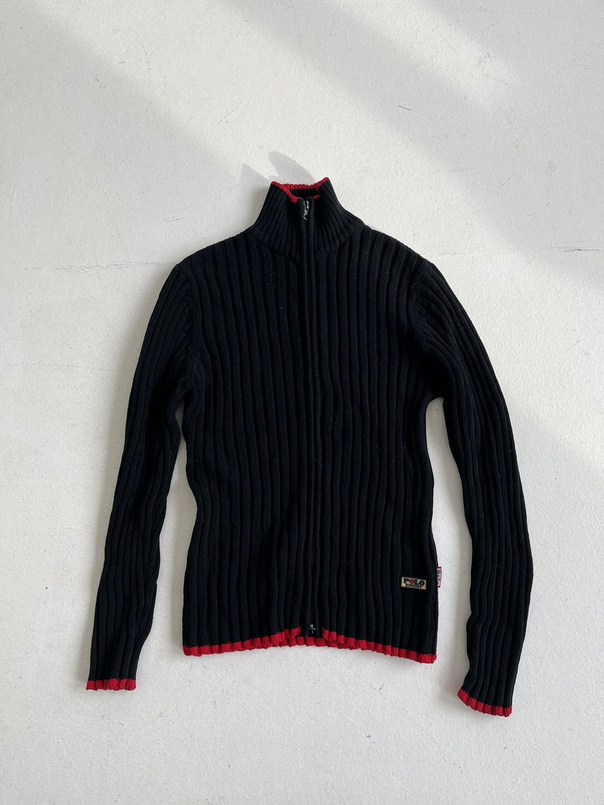 Ralph Lauren Purple Label Vintage Polo knit zip up sweater gaultier style Size US S / EU 44-46 / 1 - 2 Thumbnail