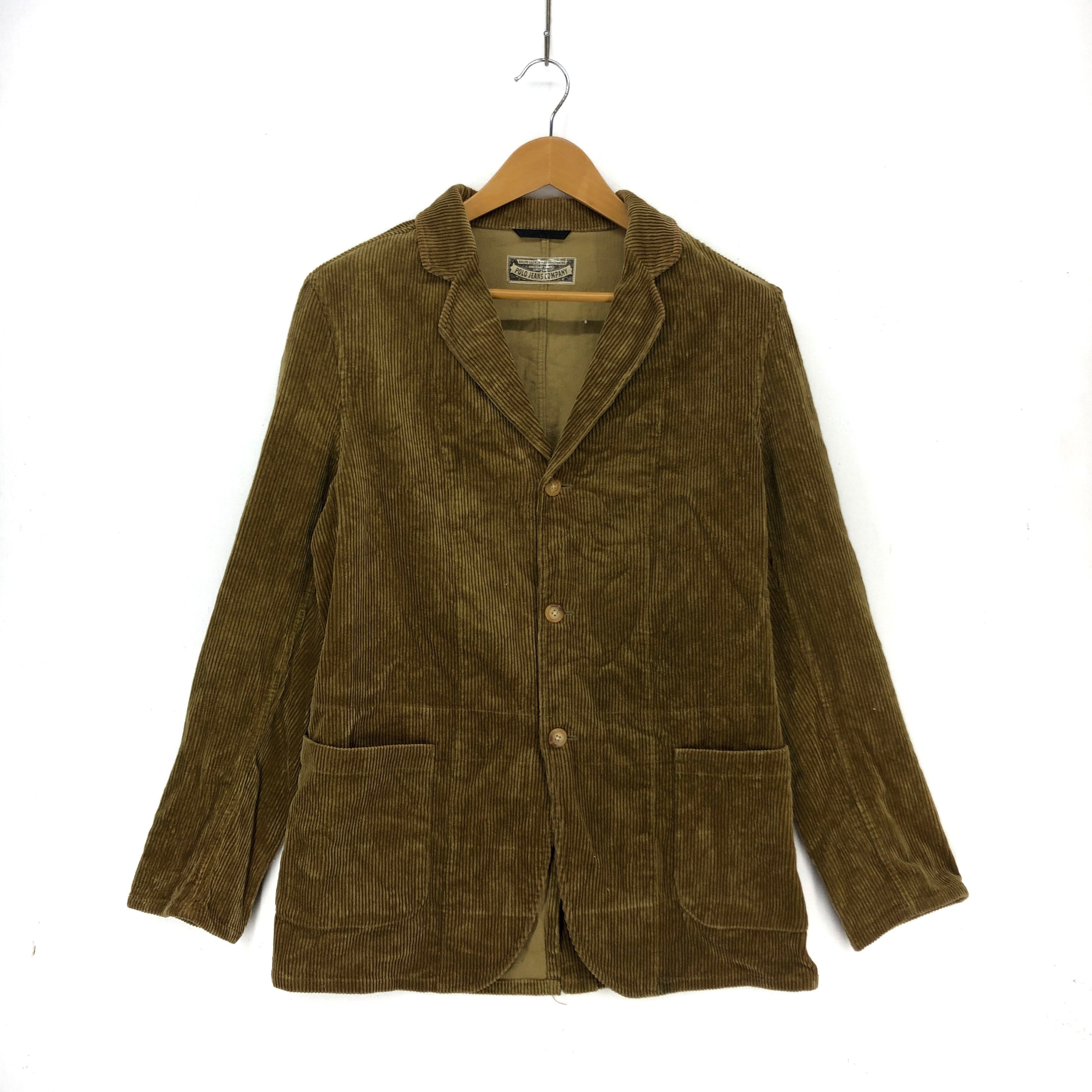 Ralph Lauren RALPH LAUREN POLO JEANS COMPANY Corduroy Jacket #1648-61 Size US M / EU 48-50 / 2 - 1 Thumbnail