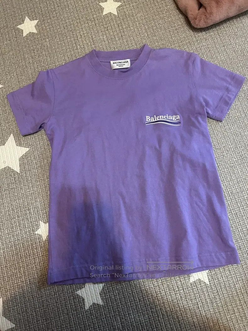 Balenciaga Balenciaga Purple Short Sleeve, Size XS Size US XS / EU 42 / 0 - 1 Thumbnail