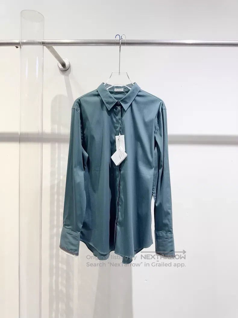 Brunello Cucinelli Brunello Cucinelli Shirt Size XXL / US 16-18 / IT 52-54 - 1 Thumbnail