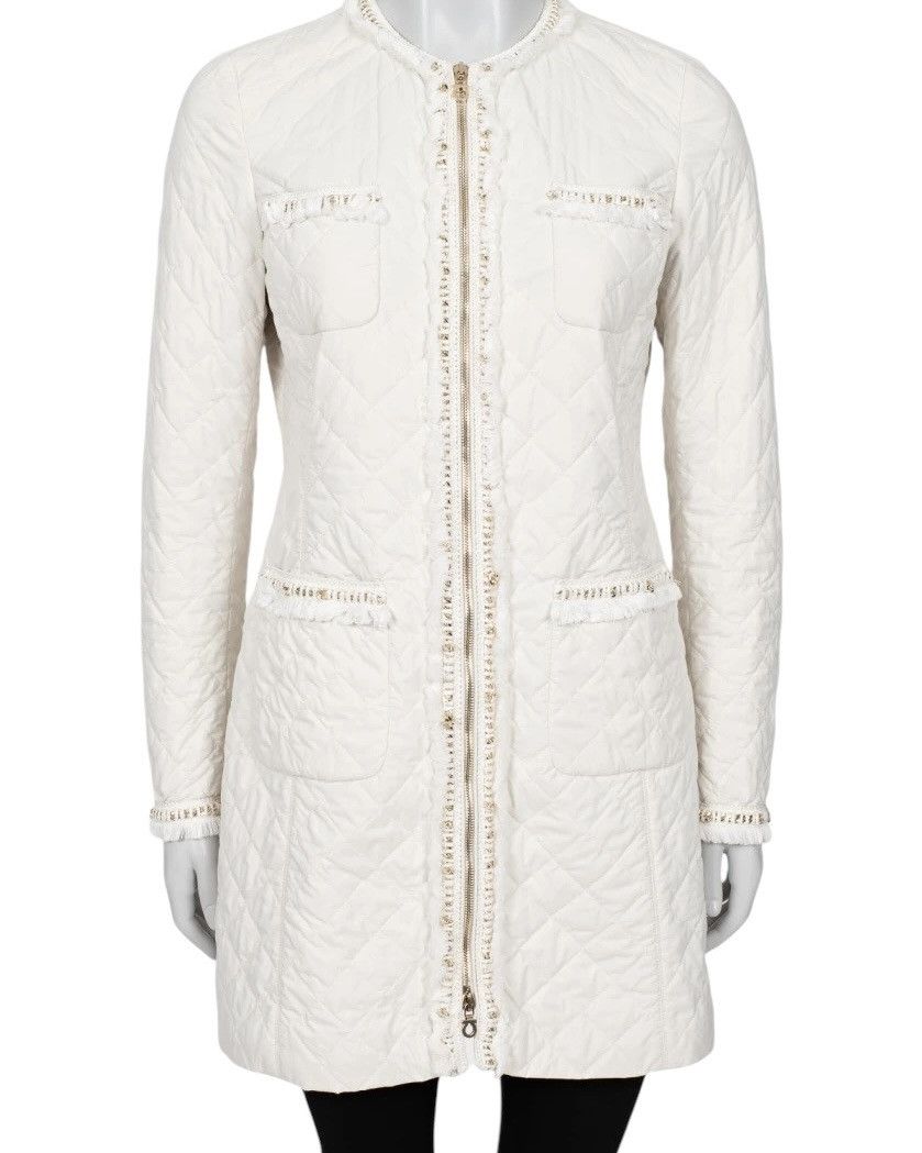 Salvatore Ferragamo ☀️SALVATORE FERRAGAMO TWEED ZIPPER JACKET Size M / US 6-8 / IT 42-44 - 1 Thumbnail
