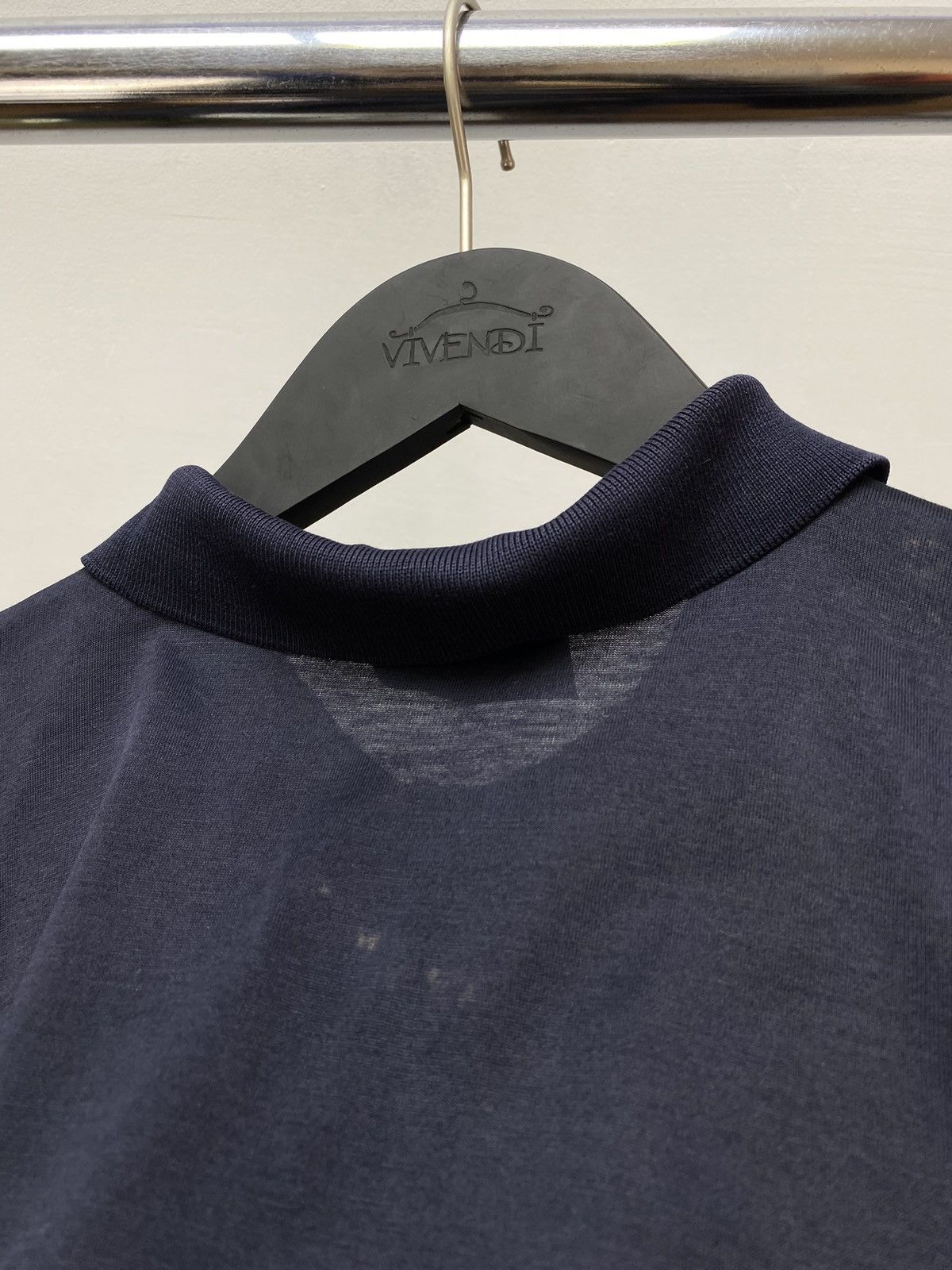 Christian Dior Monsieur Rare Vintage Christian Dior Monsieur Blue Polo T shirt Size US L / EU 52-54 / 3 - 22 Thumbnail