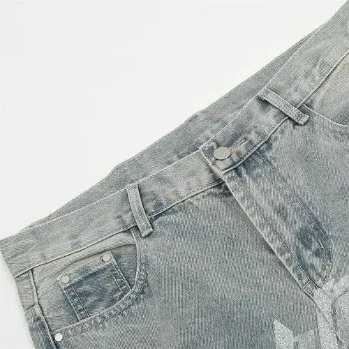 Vintage VIBE hiphop pattern jeans Size US 30 / EU 46 - 4 Thumbnail