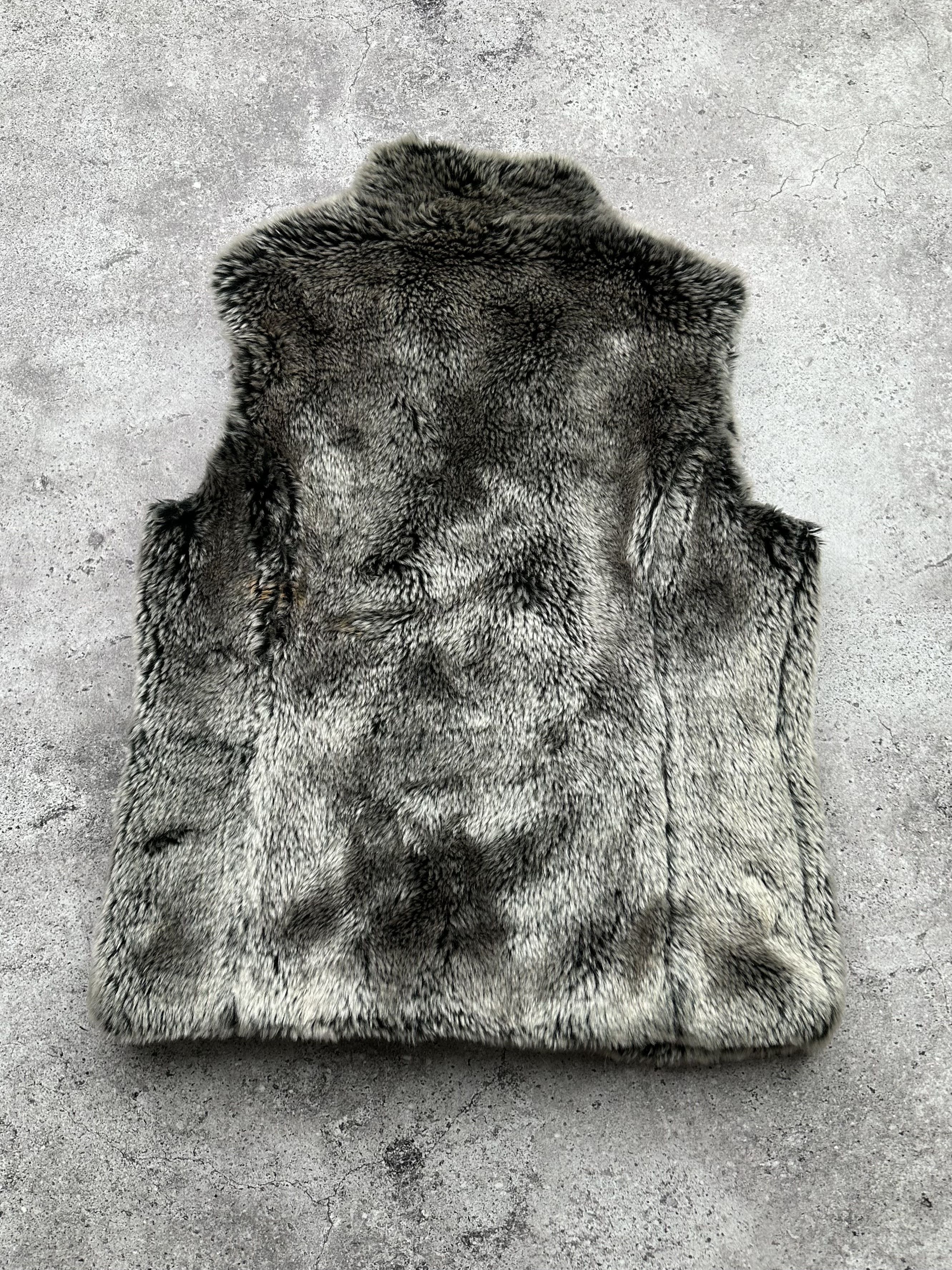 Japanese Brand Vintage Faux Fur Vest C17(V67) Size M / US 6-8 / IT 42-44 - 4 Thumbnail