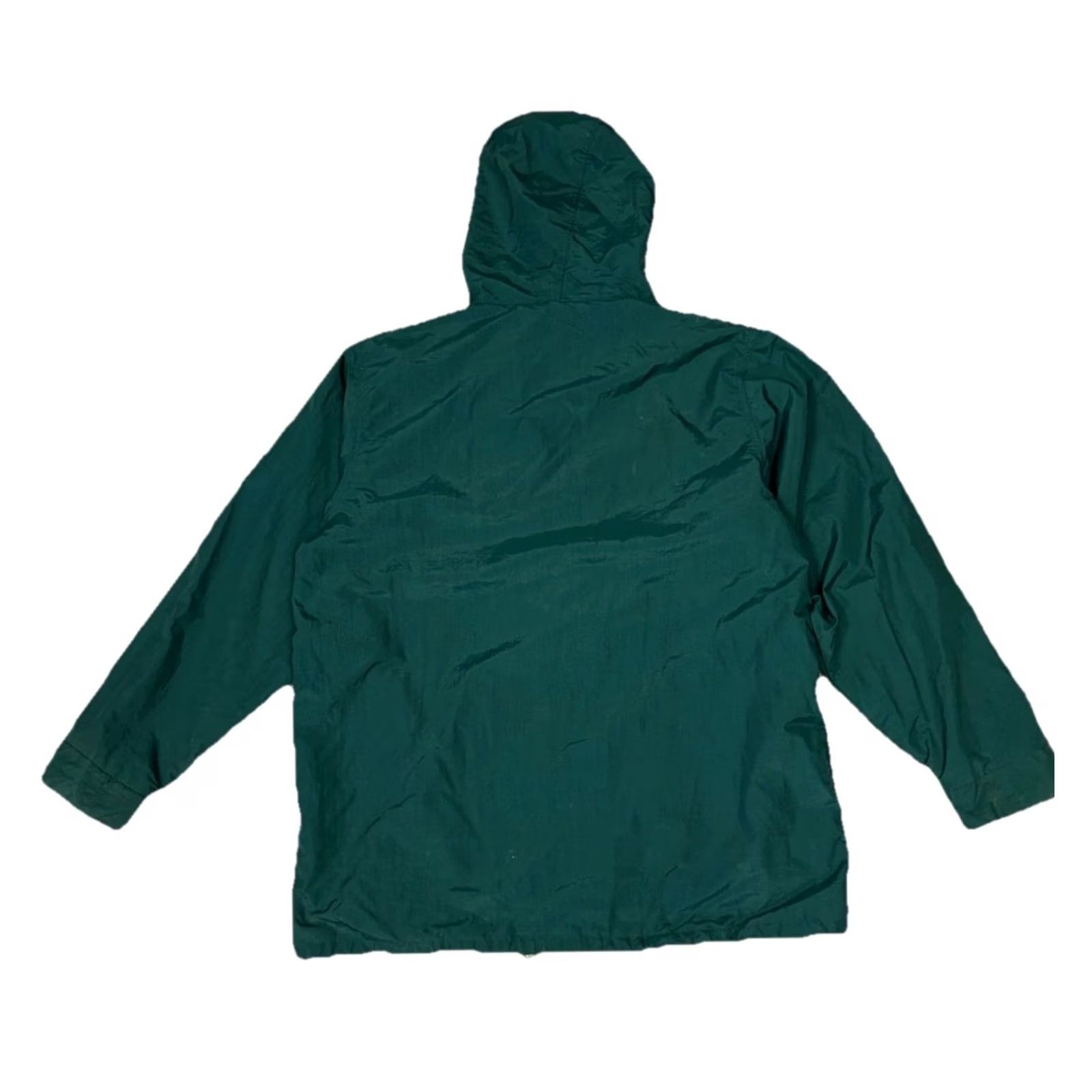 NASCAR VINTAGE Nascar Hartwell Viasport Green Windbreaker Jacket XL Adult Regular Zip Front Logo Pockets Size US XL / EU 56 / 4 - 7 Thumbnail