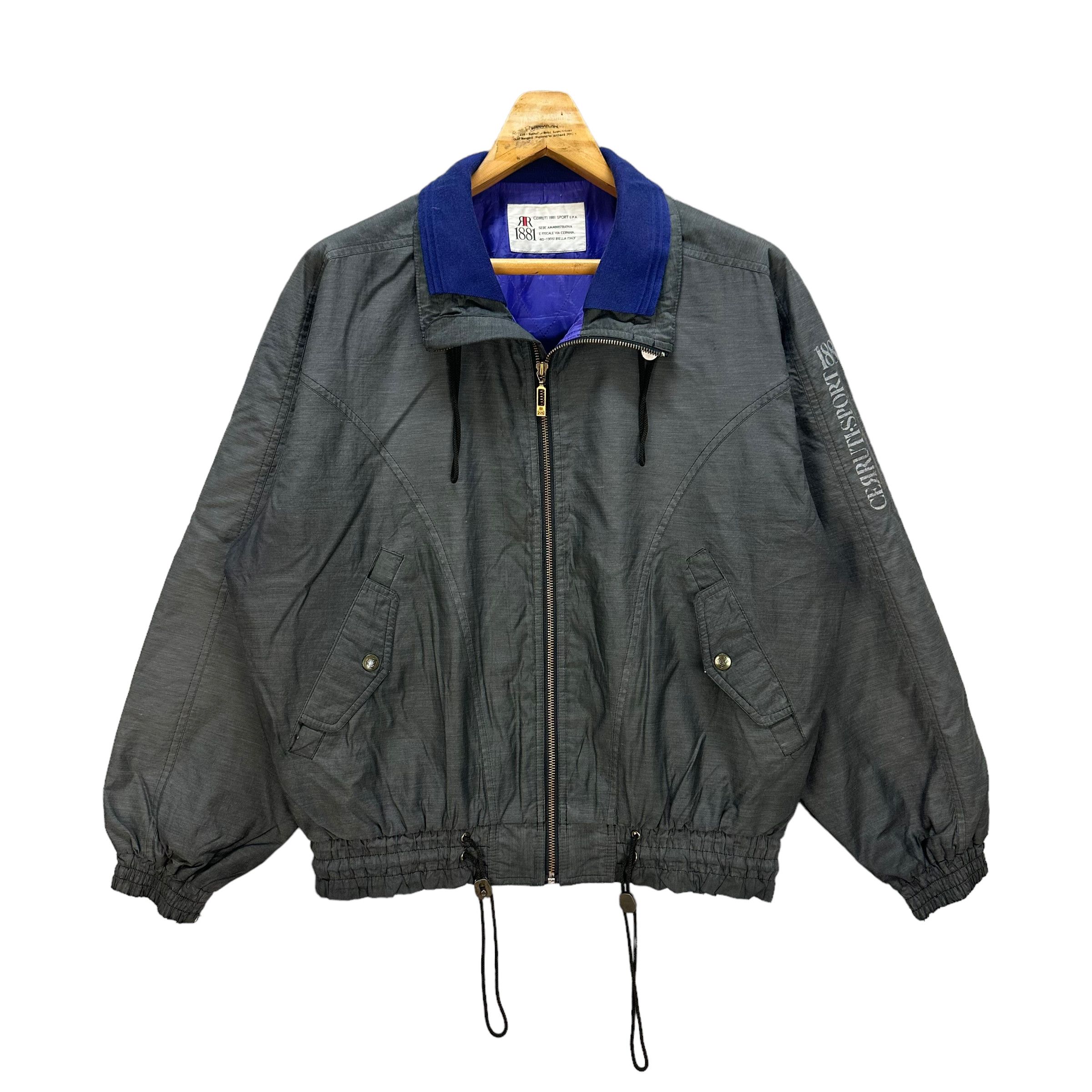 Cerruti 1881 CERRUTI SPORT 1881 PARACHUTE JACKET #8041-198 Size US L / EU 52-54 / 3 - 1 Thumbnail