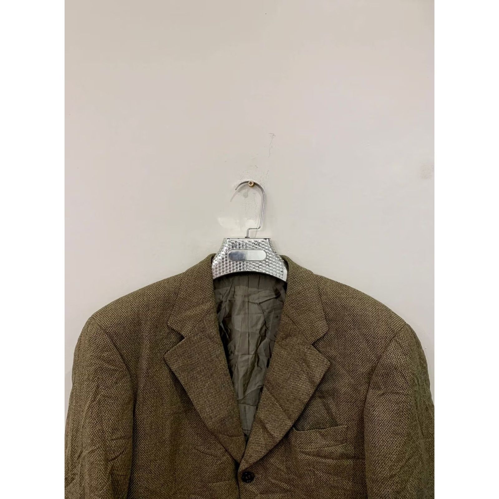 Vintage Hugo Boss Loro Piana Sport Coat Blazer Wool Cashmere Brown 42r Mens Classic Retro, Men's — image 3 of 6