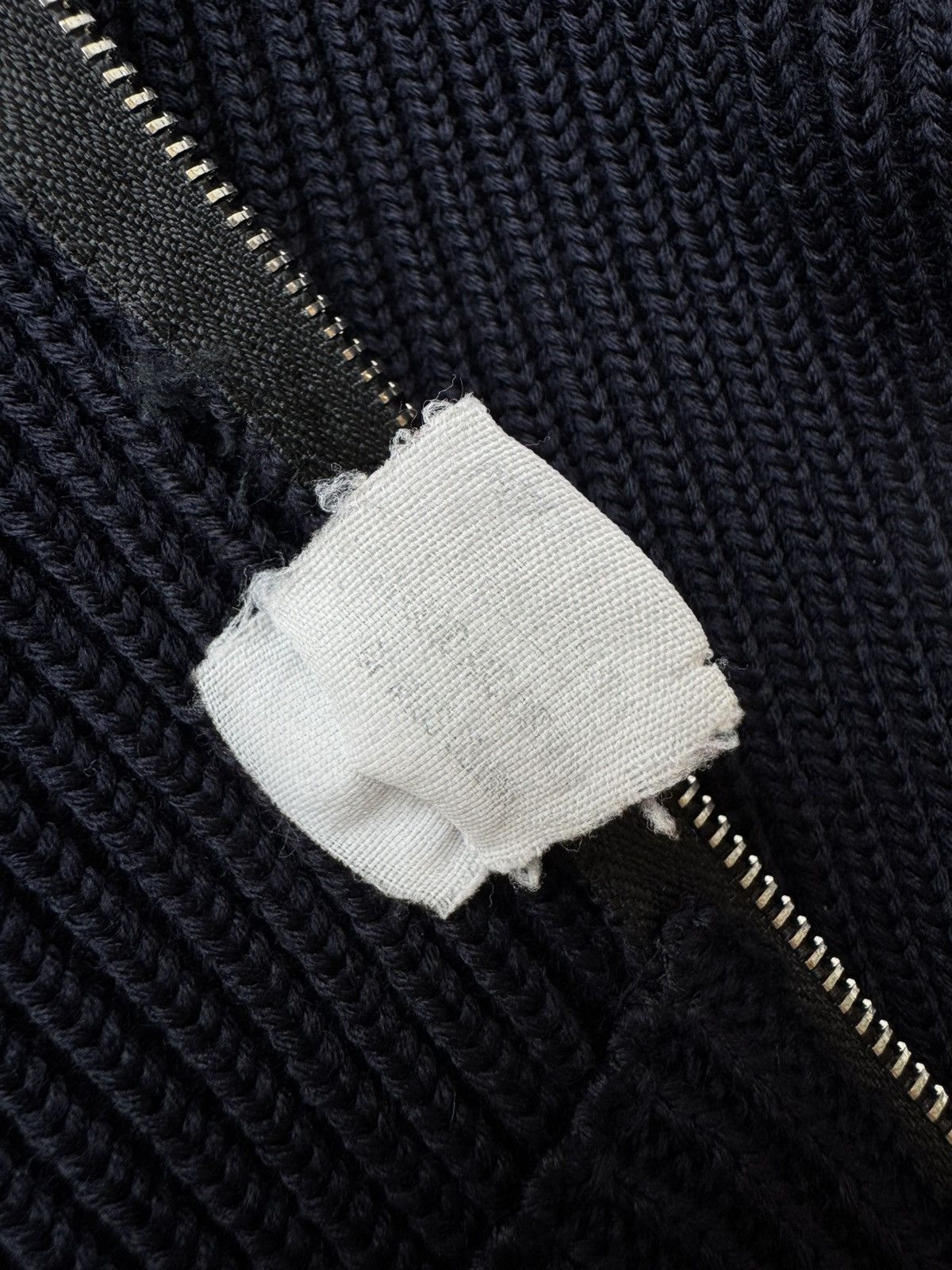 Maison Margiela Maison Martin Margiela AW00 Camionneur Drivers Navy Knit Size US M / EU 48-50 / 2 - 11 Thumbnail