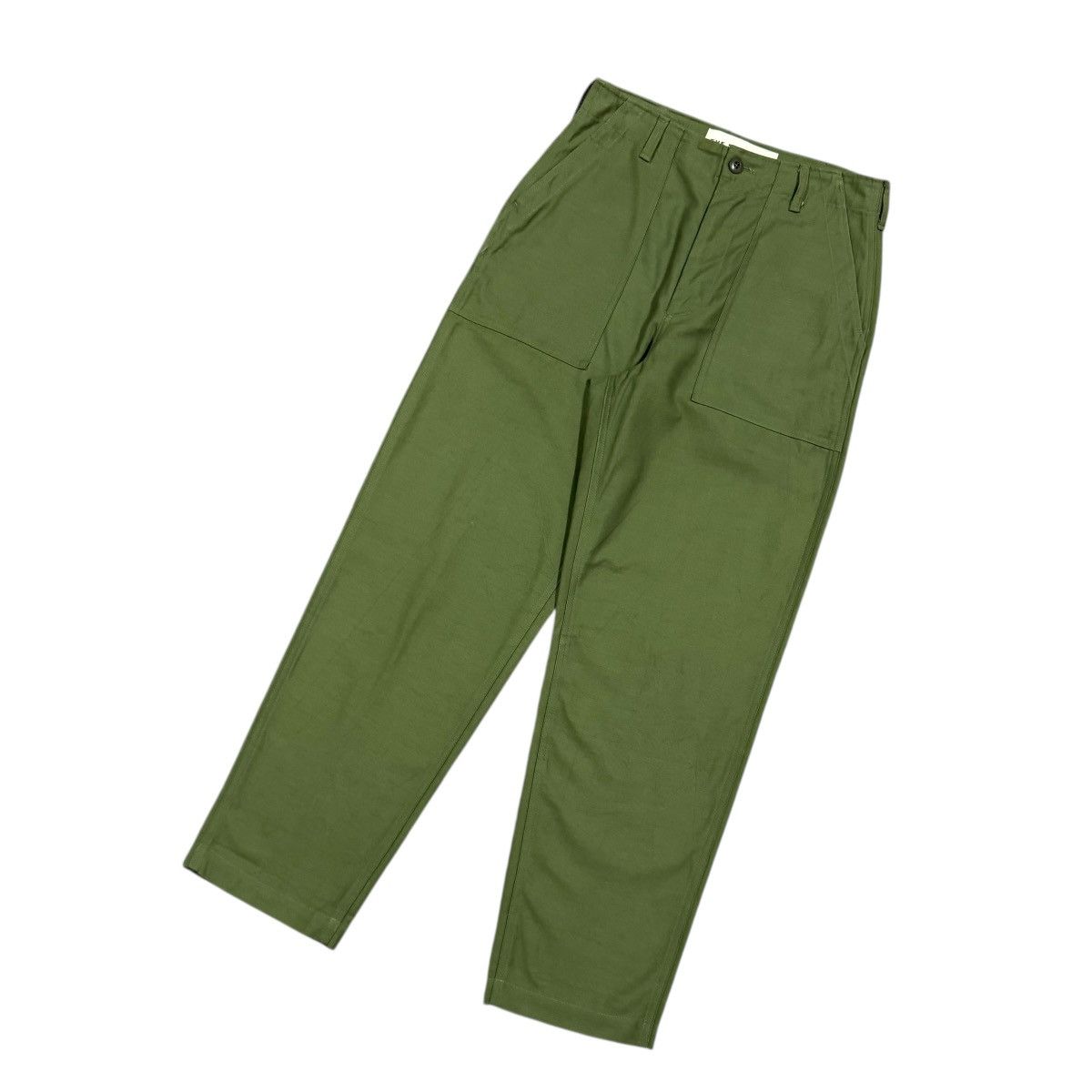 Orslow The Shinzone Japan Olive Green Baker Pants Size US 30 / EU 46 - 6 Thumbnail